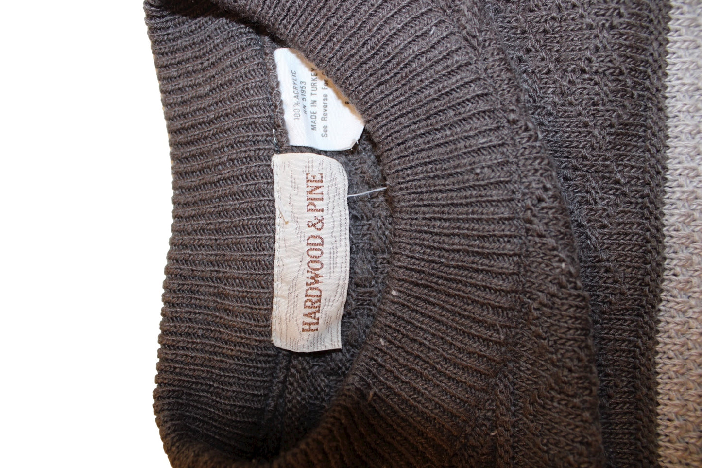 Hardwood & Pine Mens Knitted Sweater (Size L)