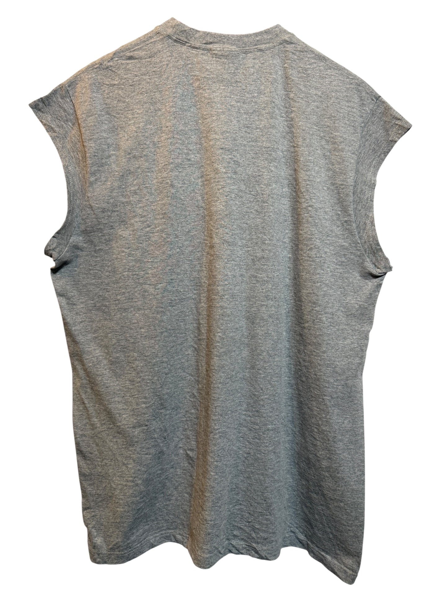 Nike Sleeveless Grey T Shirt (Size L)