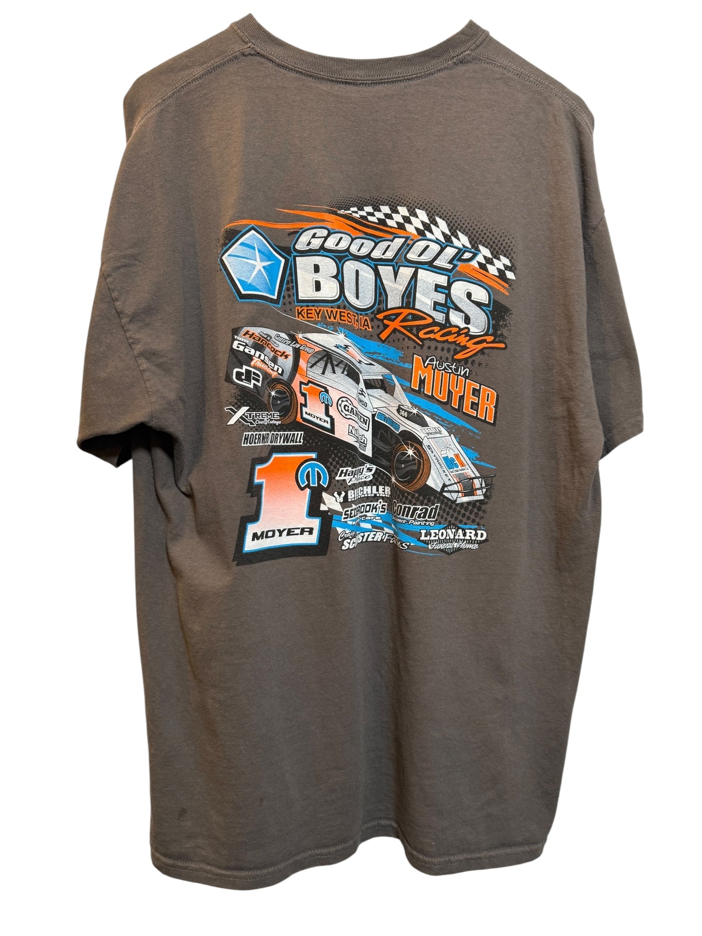 Austin Moyer Mens Grey T Shirt (Size XL)