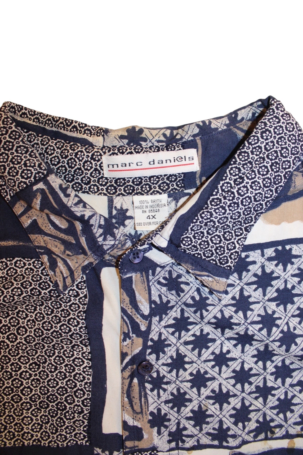 Marc Daniels Mens Hawaiin Shirt (Size XXL)