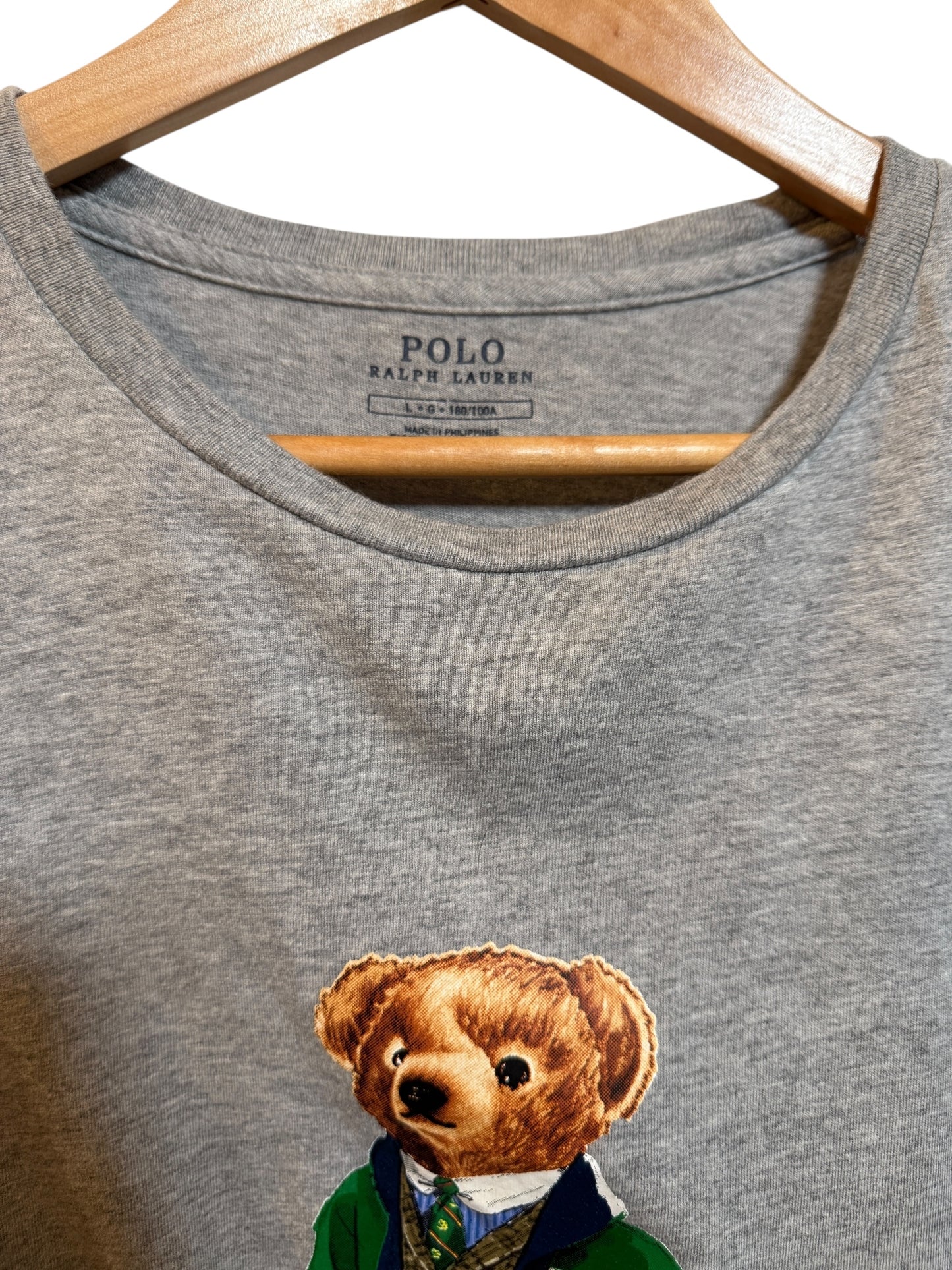 Polo Ralph Lauren Grey Mens T Shirt (Size L)
