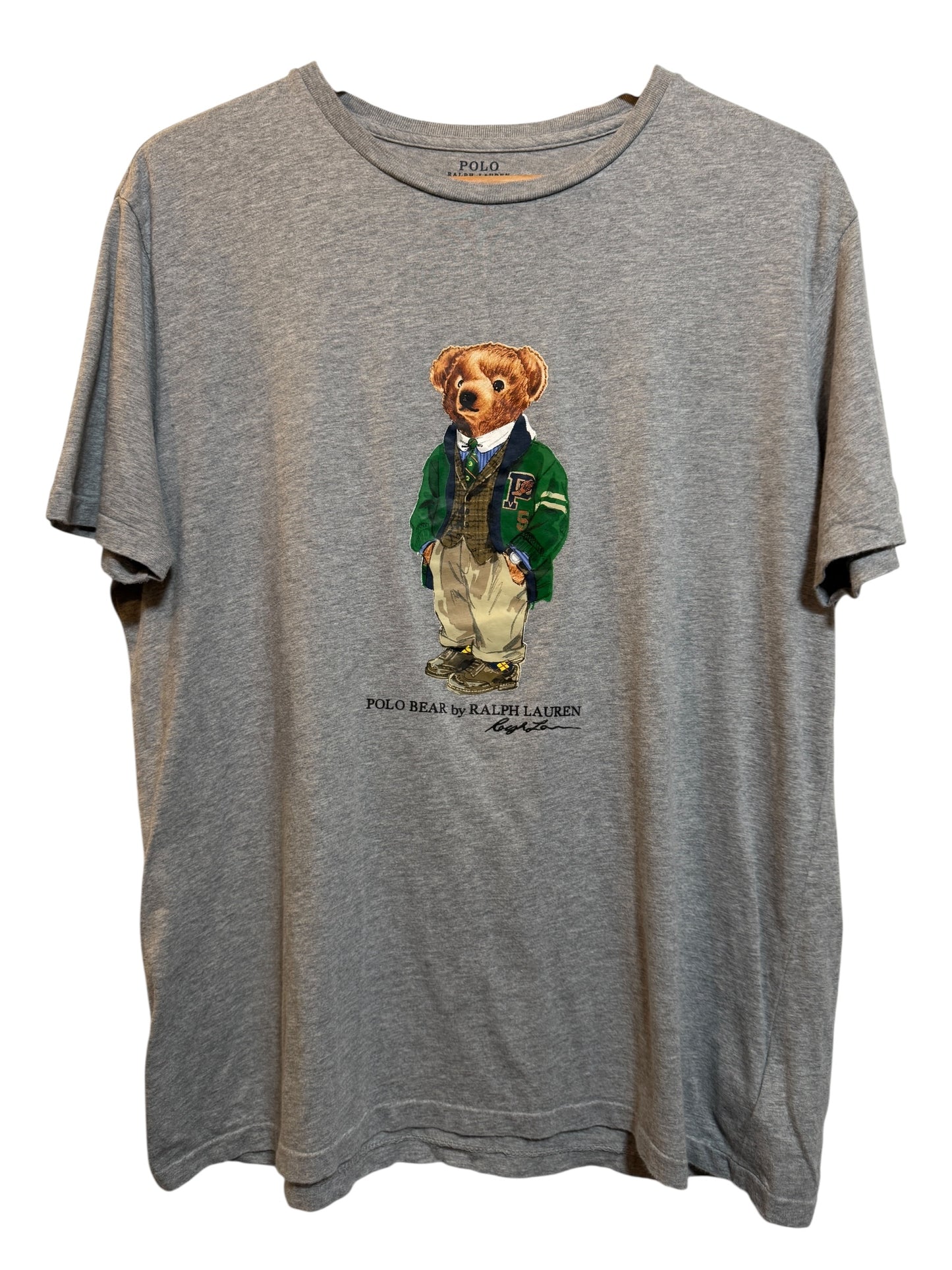 Polo Ralph Lauren Grey Mens T Shirt (Size L)