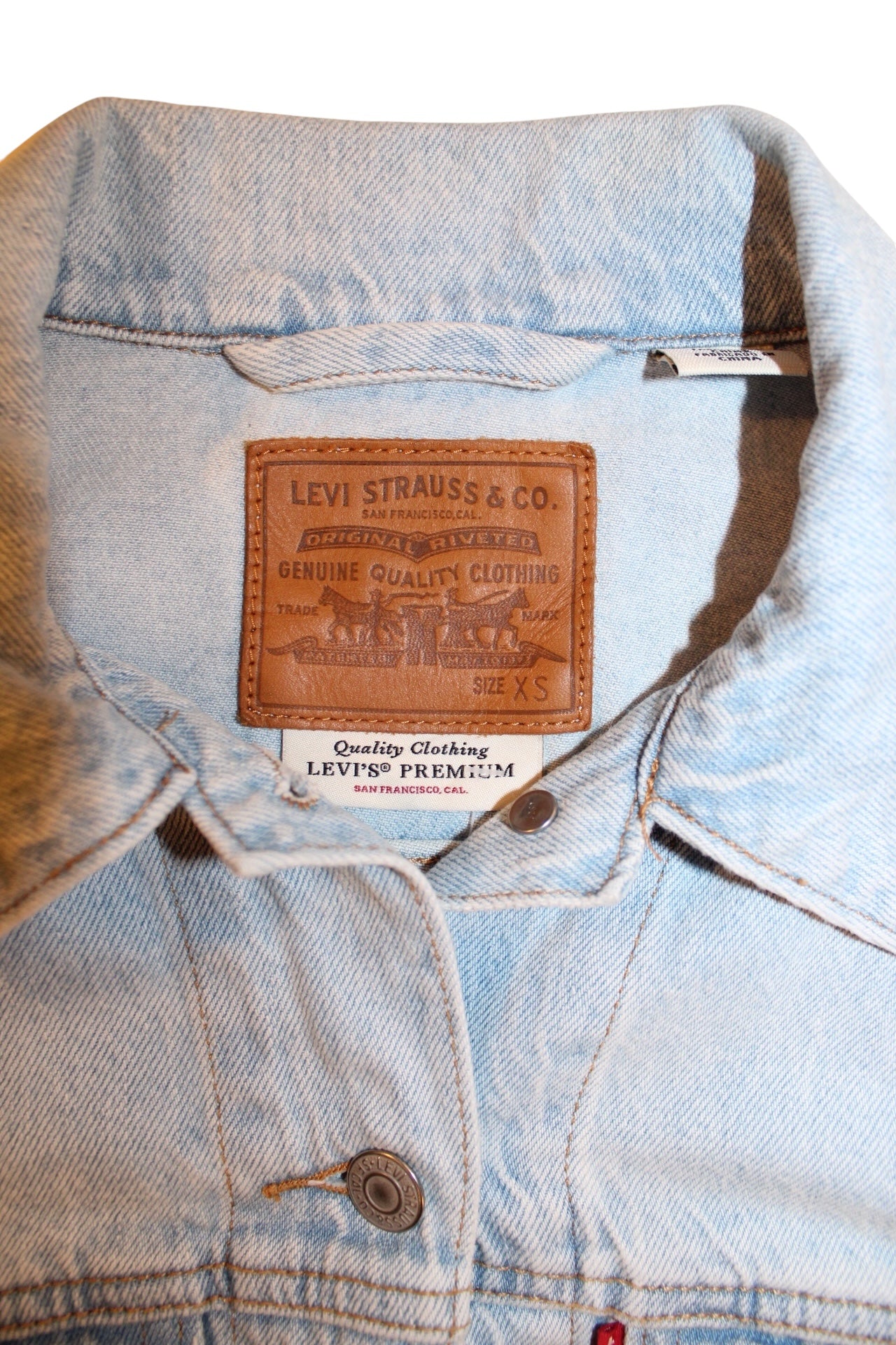 Levi Women's Denim Jacket (Size XS)