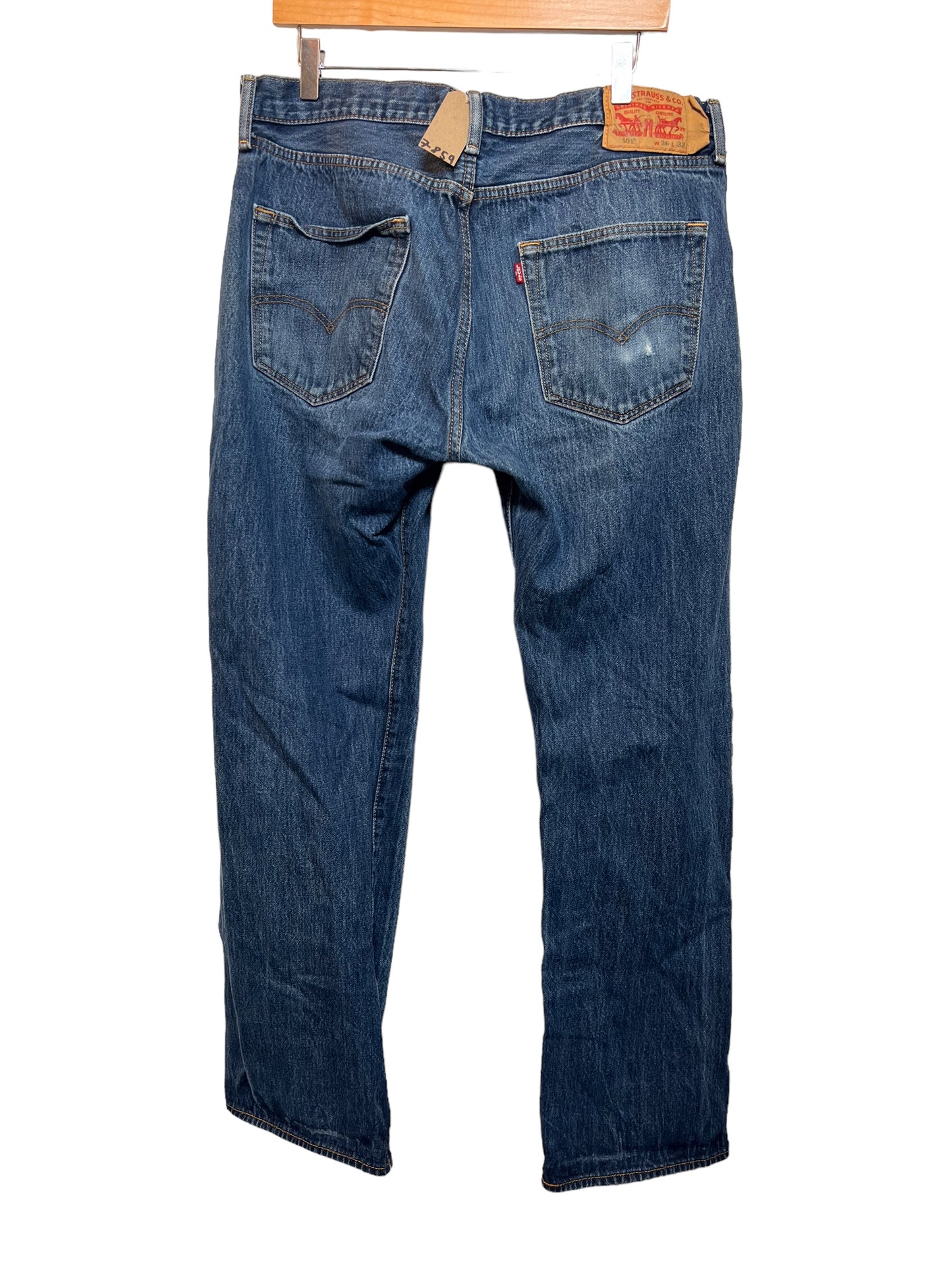 Levi's 501 Blue Jeans (36x32)