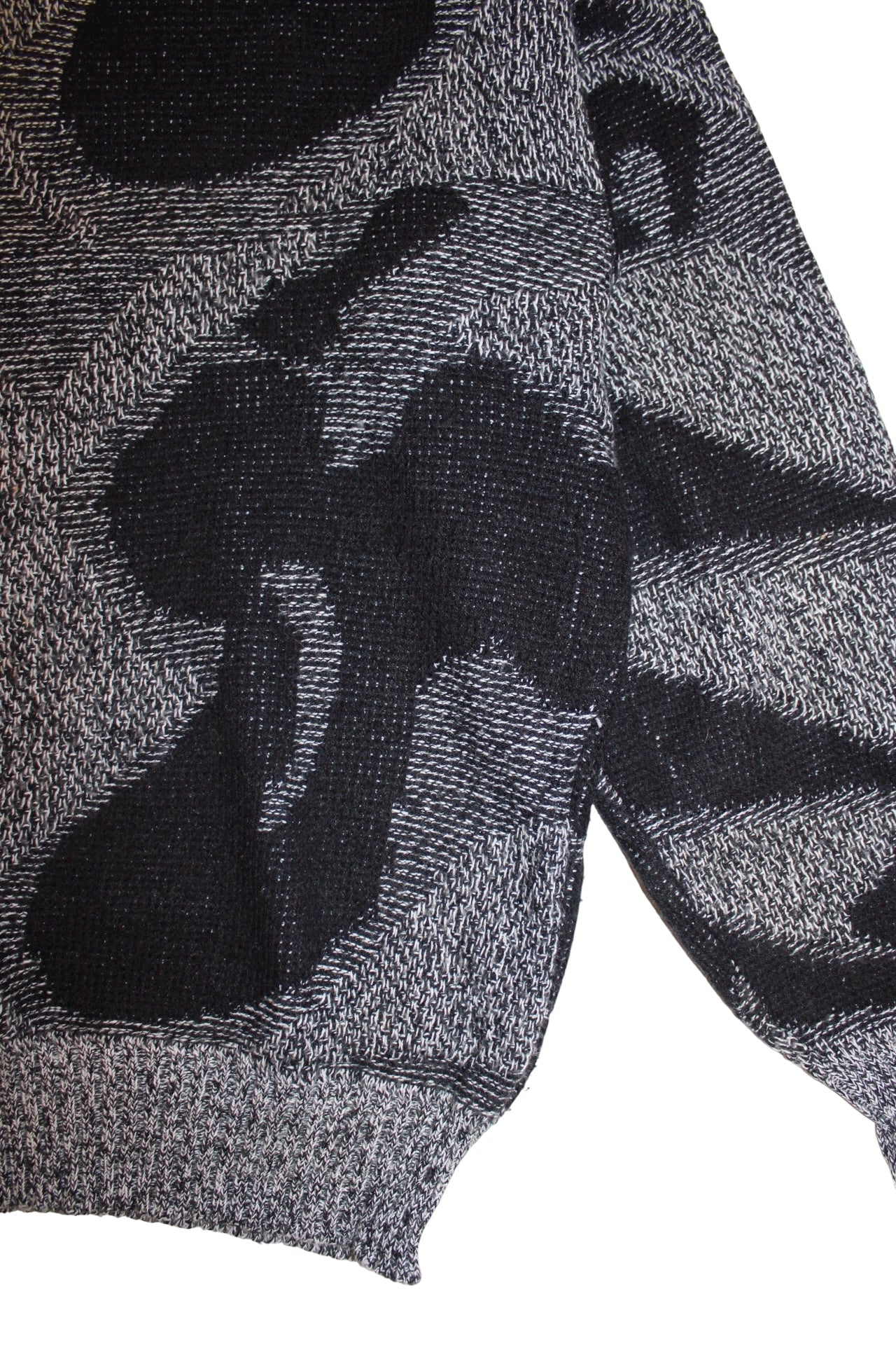 Giani Leone Mens Grey Knitted Sweater (Size L)