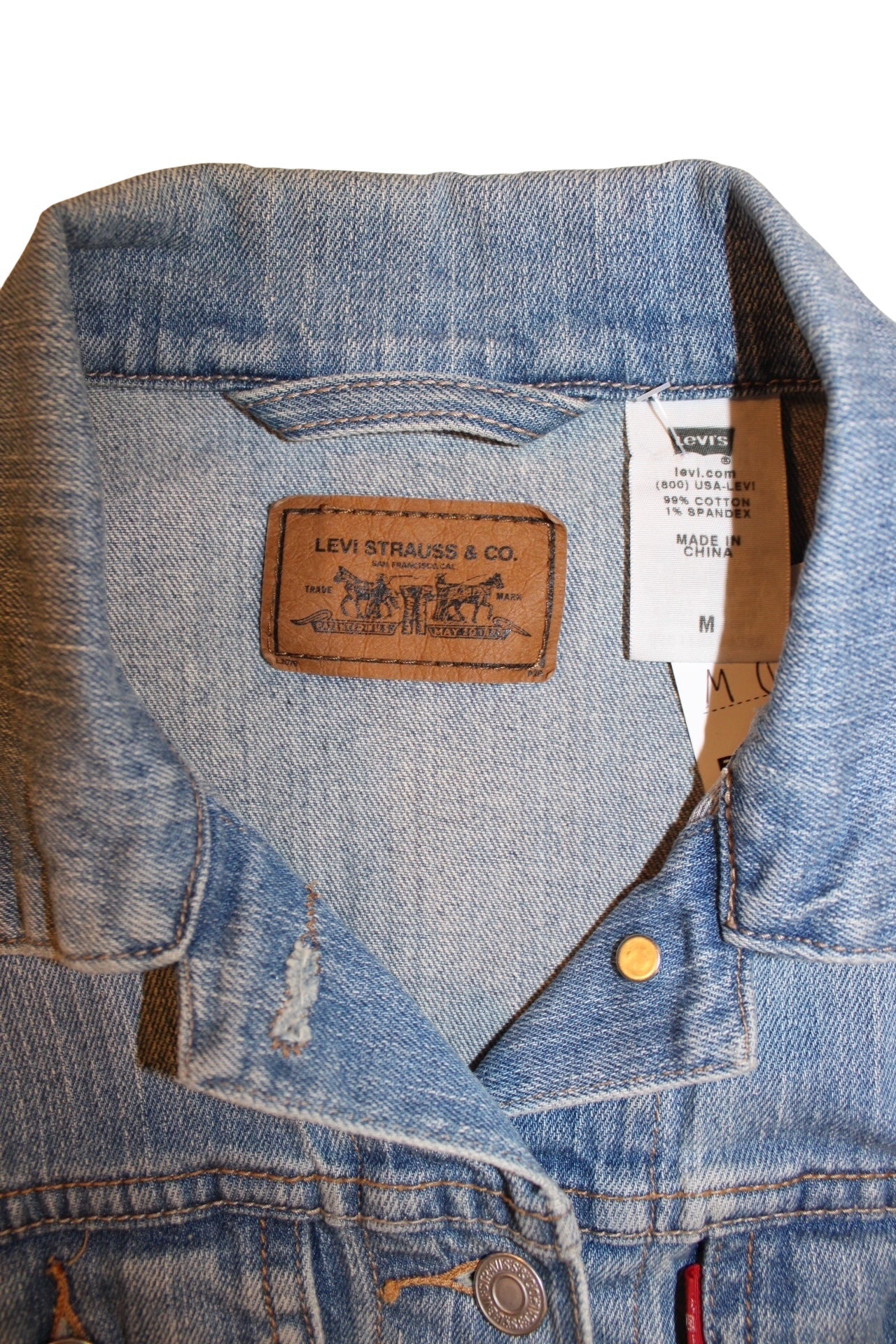 Levi Women's Denim Jacket (Size M)
