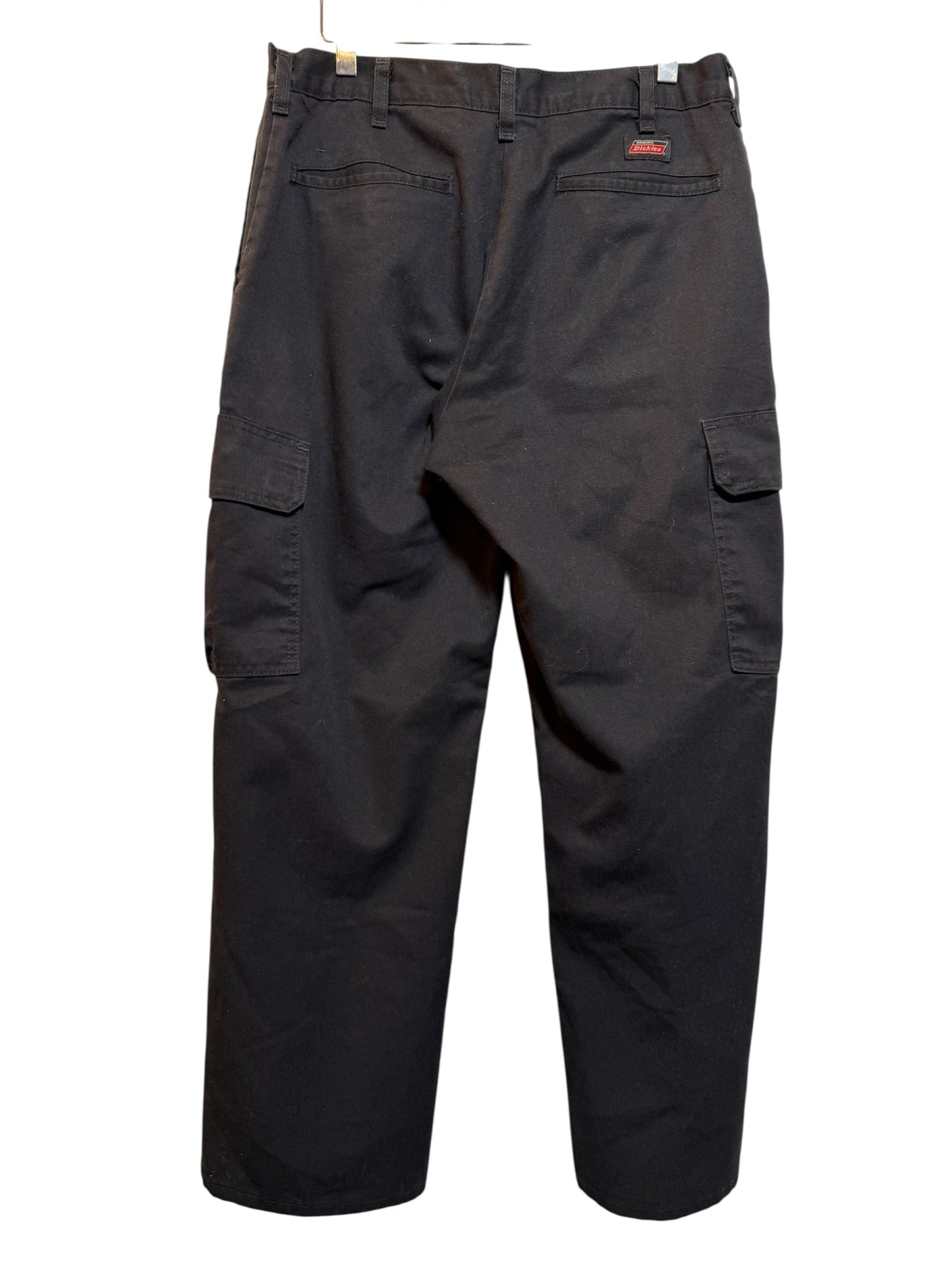 Dickies Mens Black Cargo Trousers (32x30)
