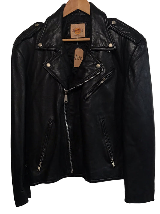 Hard Rock Leather Jacket (Size M)