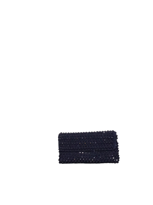 Purple Beaded Clutch (W22xH12cm)
