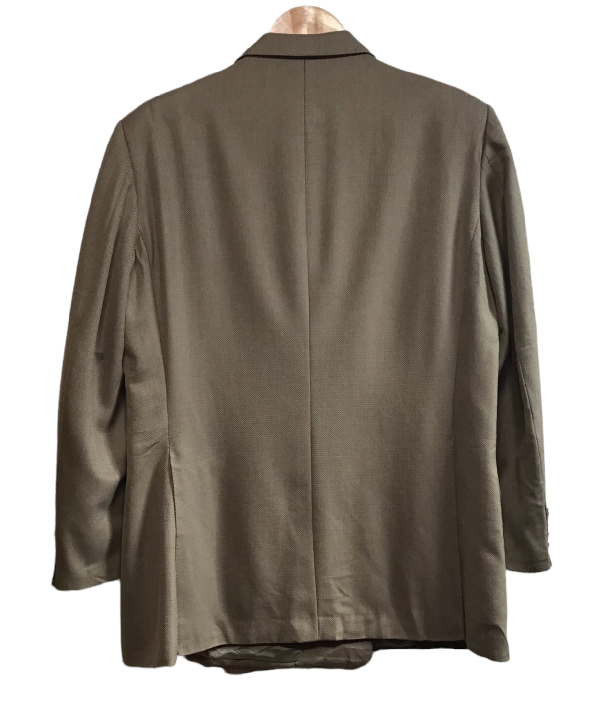 Burberry Mens Blazer with Champagne Burberry Logo Buttons (Size XL)