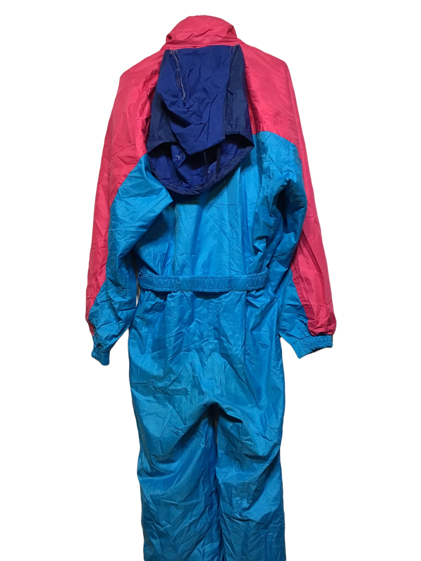 Pink And Blue K Way 2000 Ski Suit (Size XXL)
