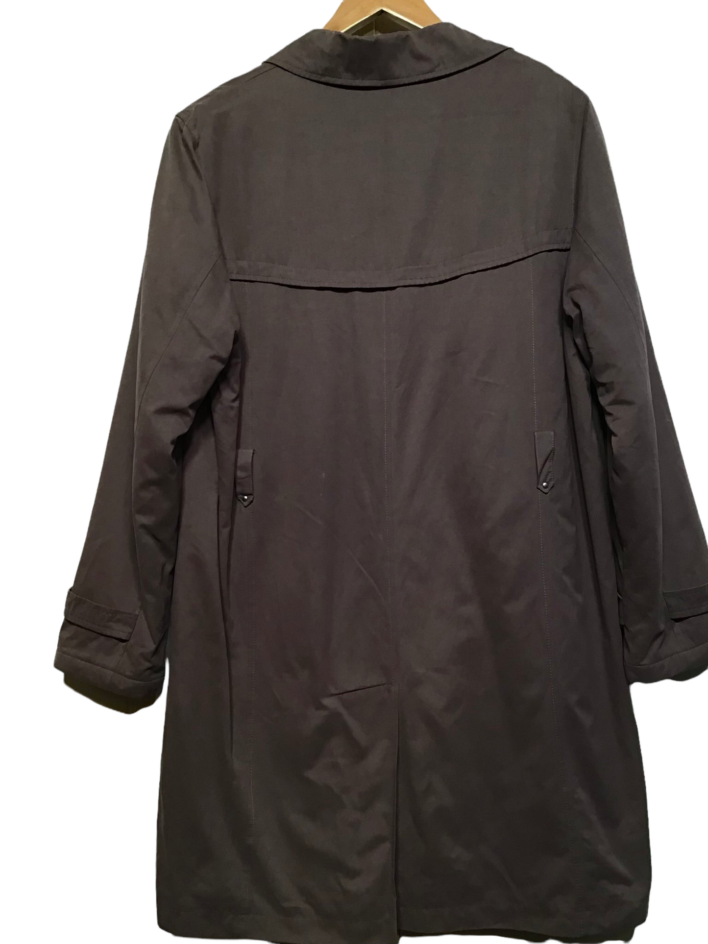 Damo Women’s Heather coloured Button Rain Coat (Size XL)