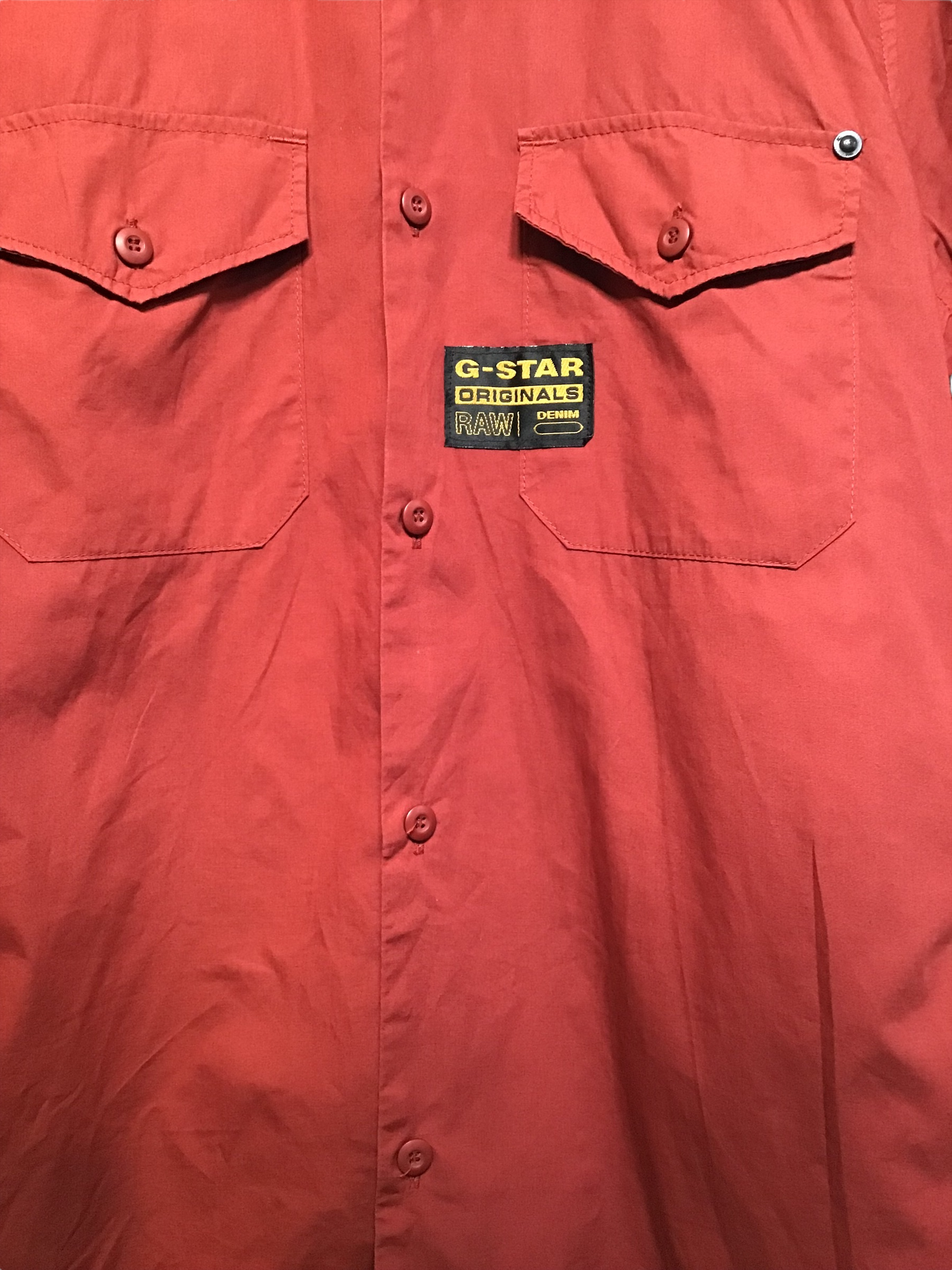 G - Star Mens Short Sleeved Shirt (Size M)