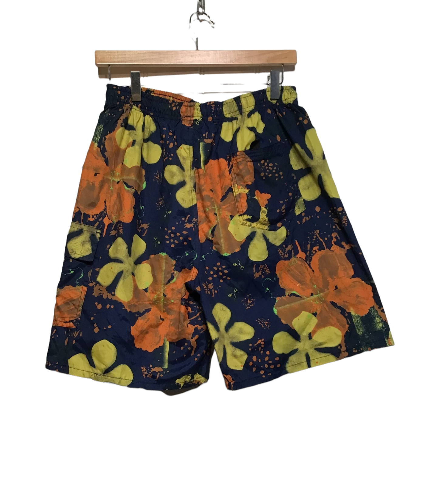 Flower Printed Sport Shorts (Size M)