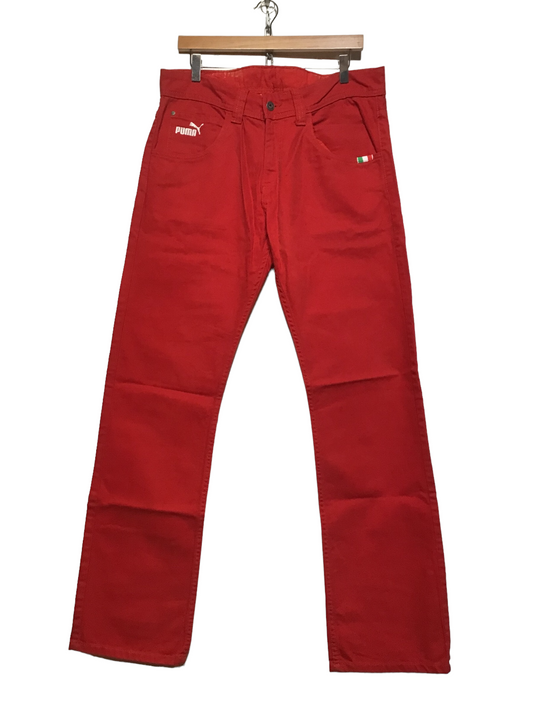 Puma Ferrari Red Jeans (34X34)