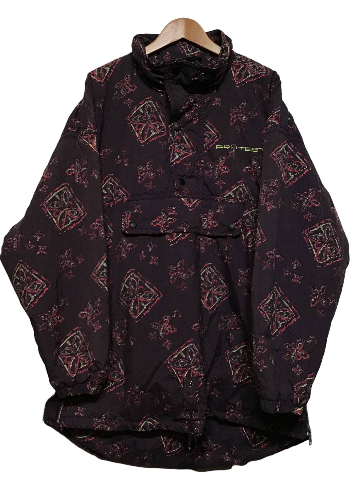Half Zip Protest Mens Ski Jacket (Size XXL)