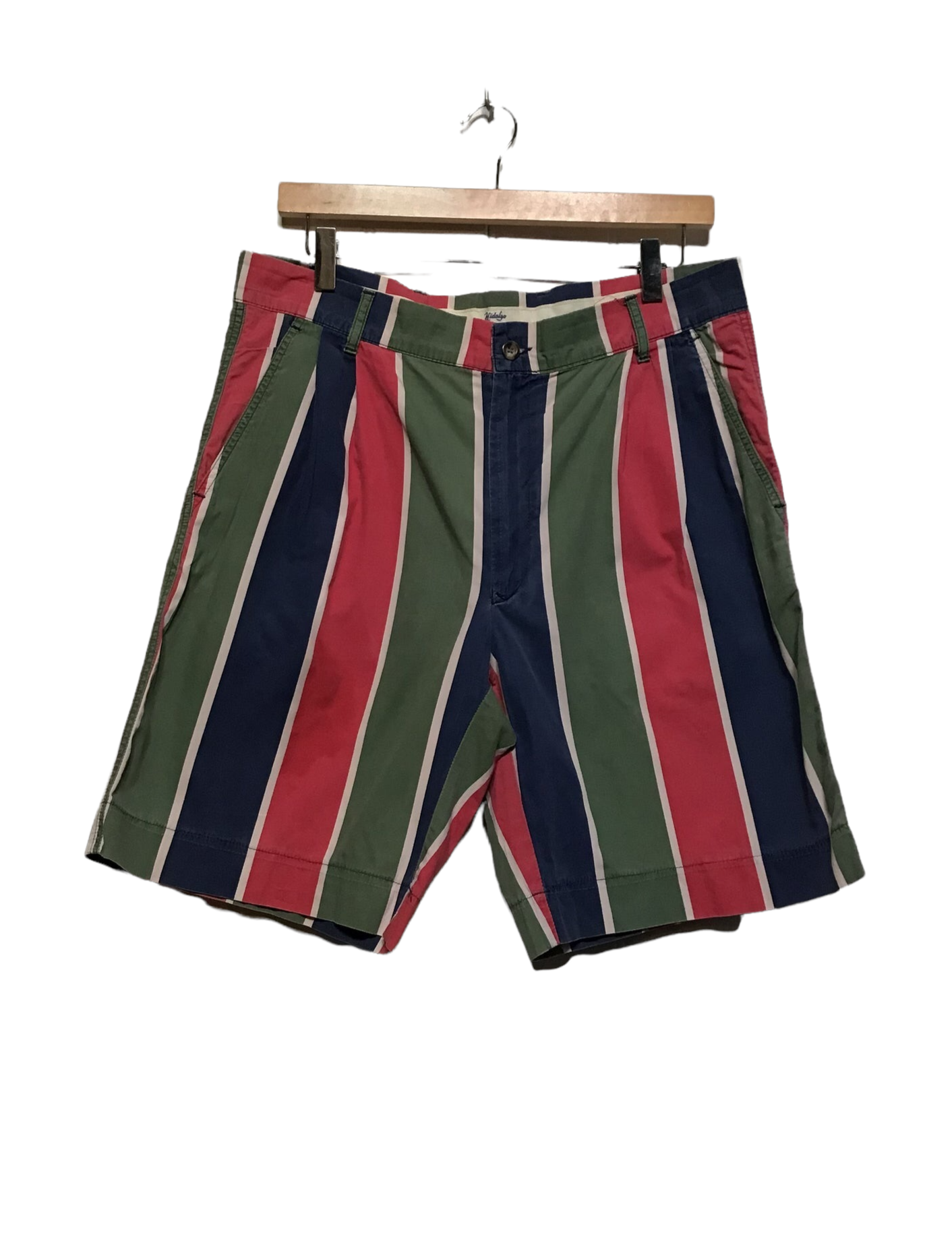 Striped Chino Shorts (34” Waist)