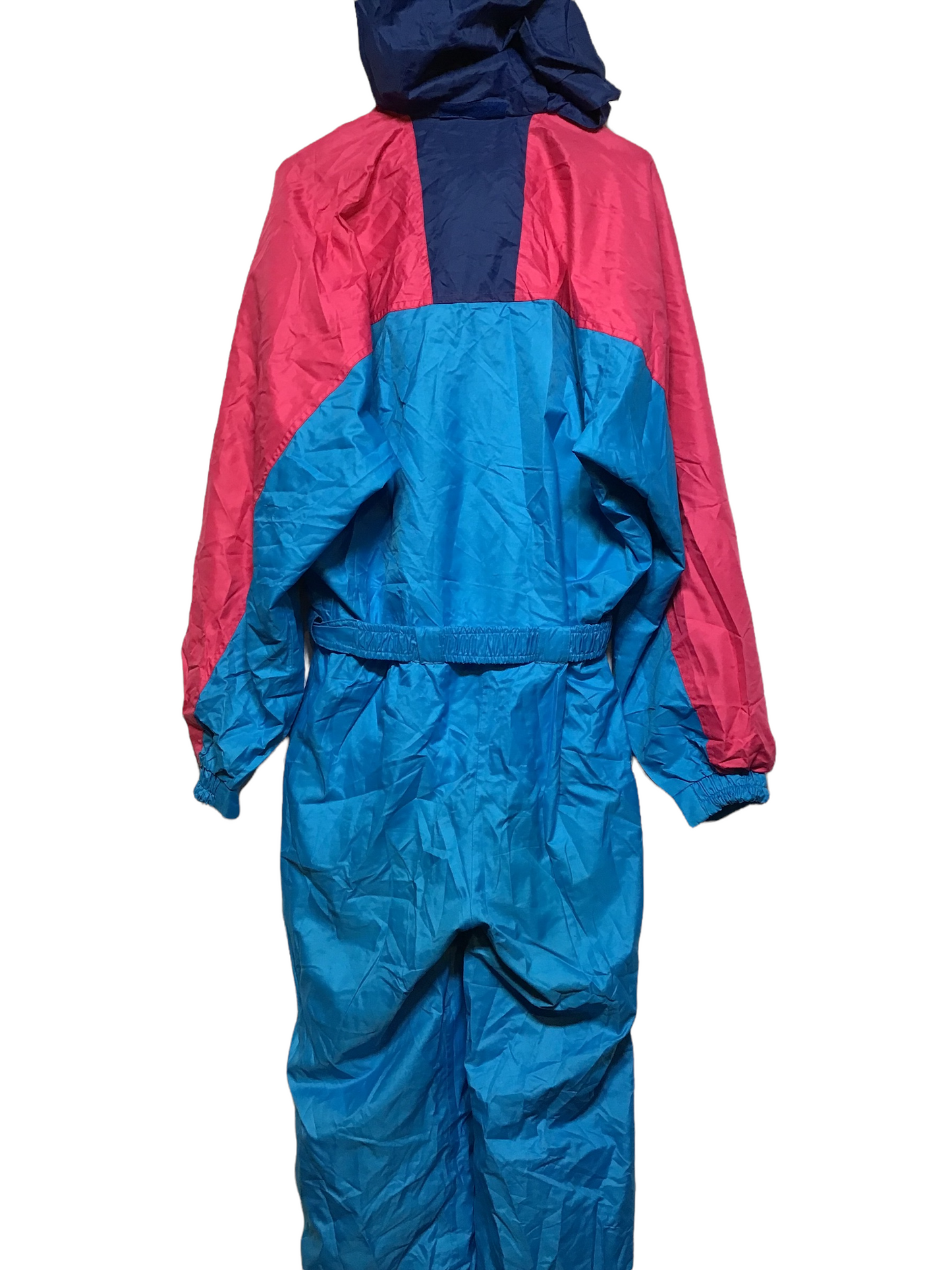 Pink And Blue K Way 2000 Ski Suit (Size XXL)