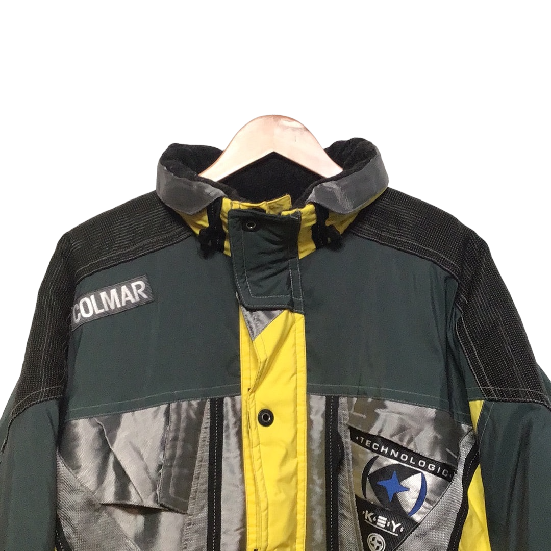 Colmar Yellow Mens Ski Jacket (Size L)