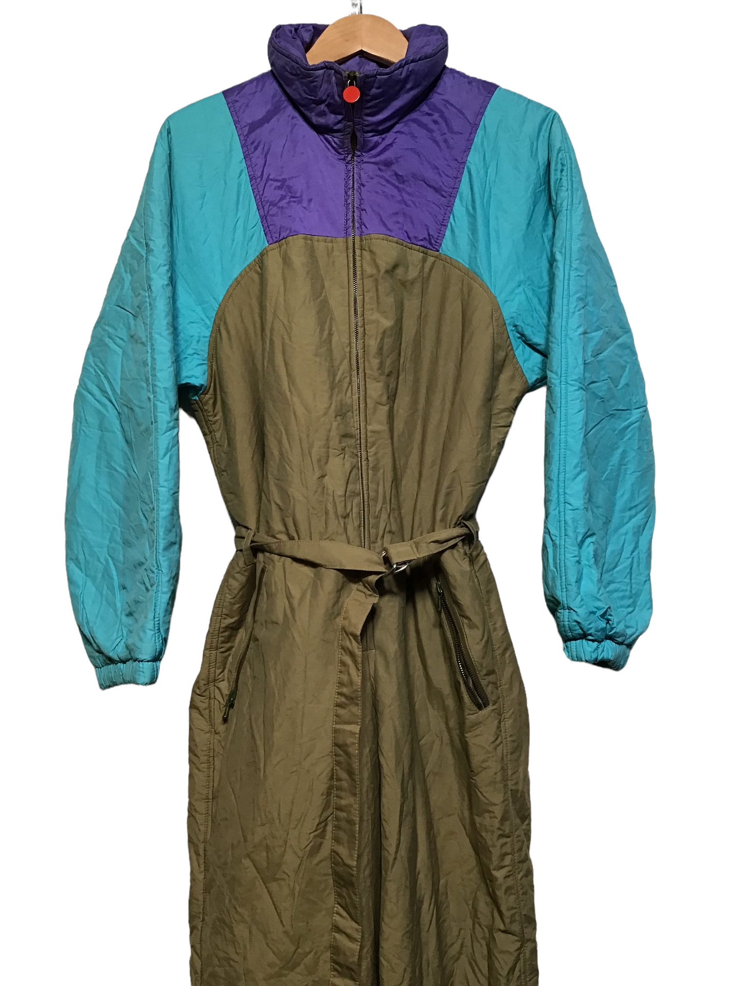 Khaki Ski Suit (Size S)