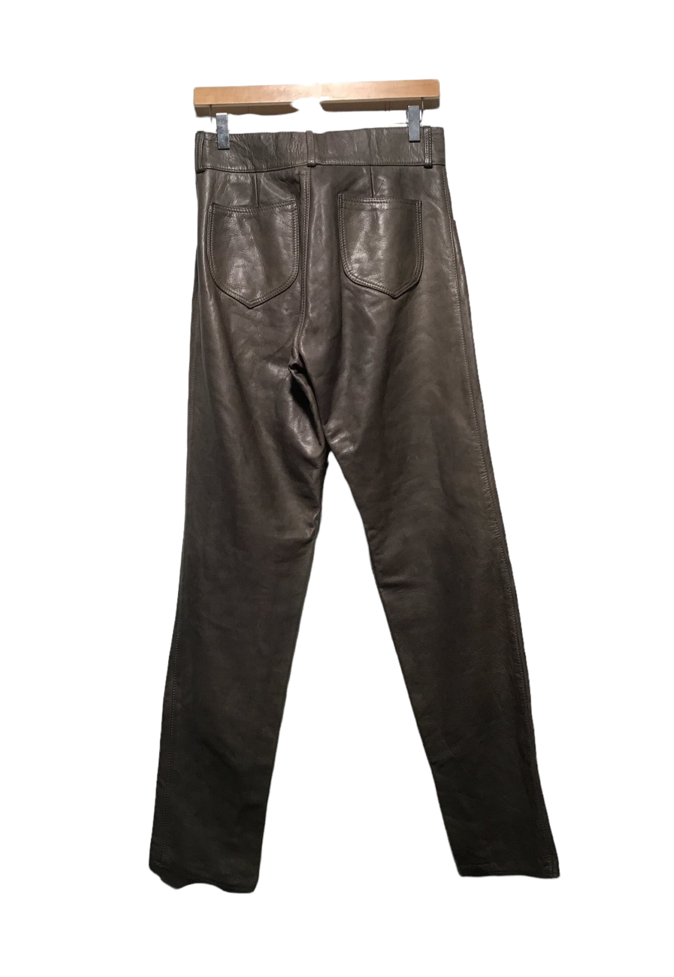 Women’s Leather Trousers (Size S)