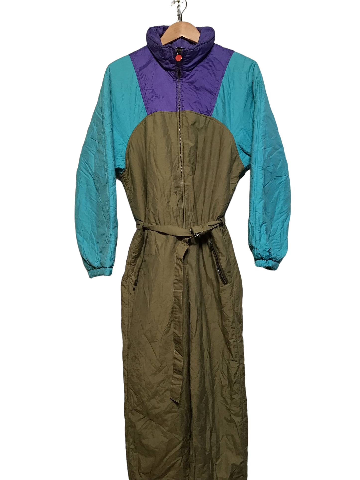 Khaki Ski Suit (Size S)