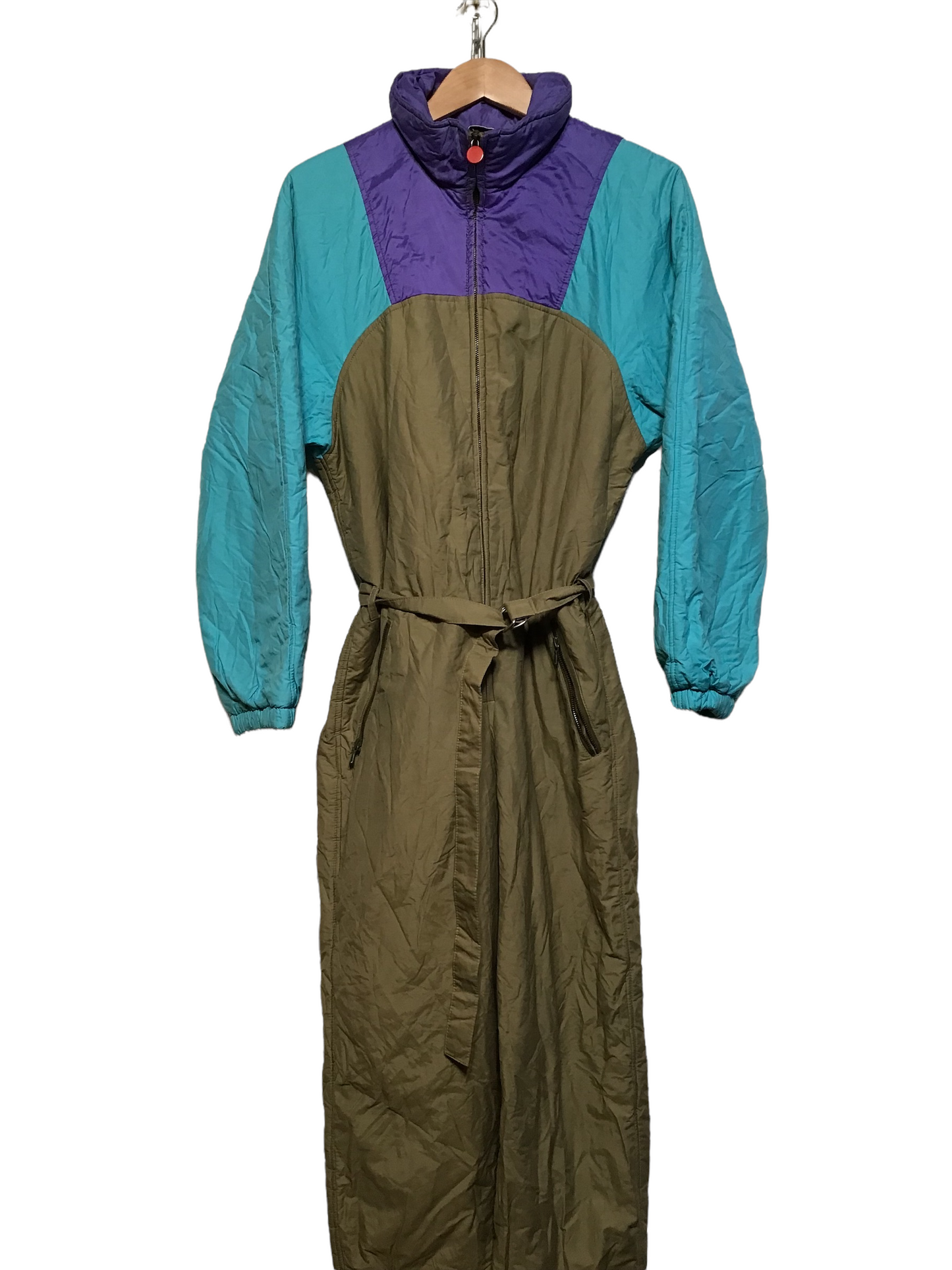 Khaki Ski Suit (Size S)