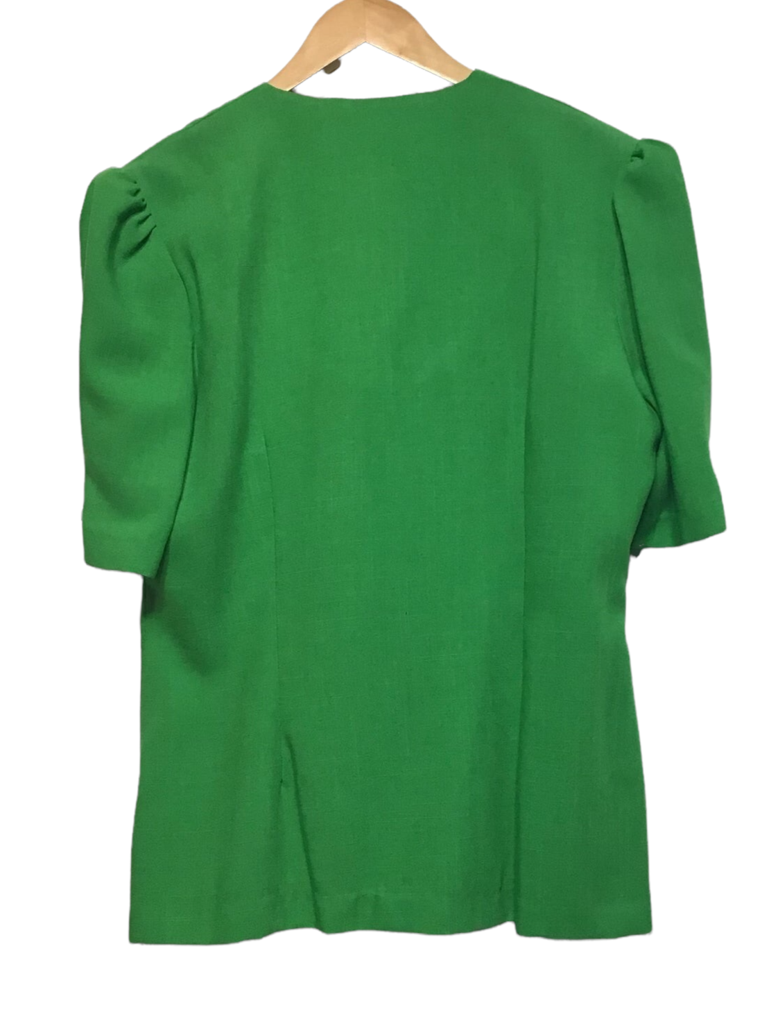 Short Sleeved Blazer And Pleated Skirt Set (Size XL)
