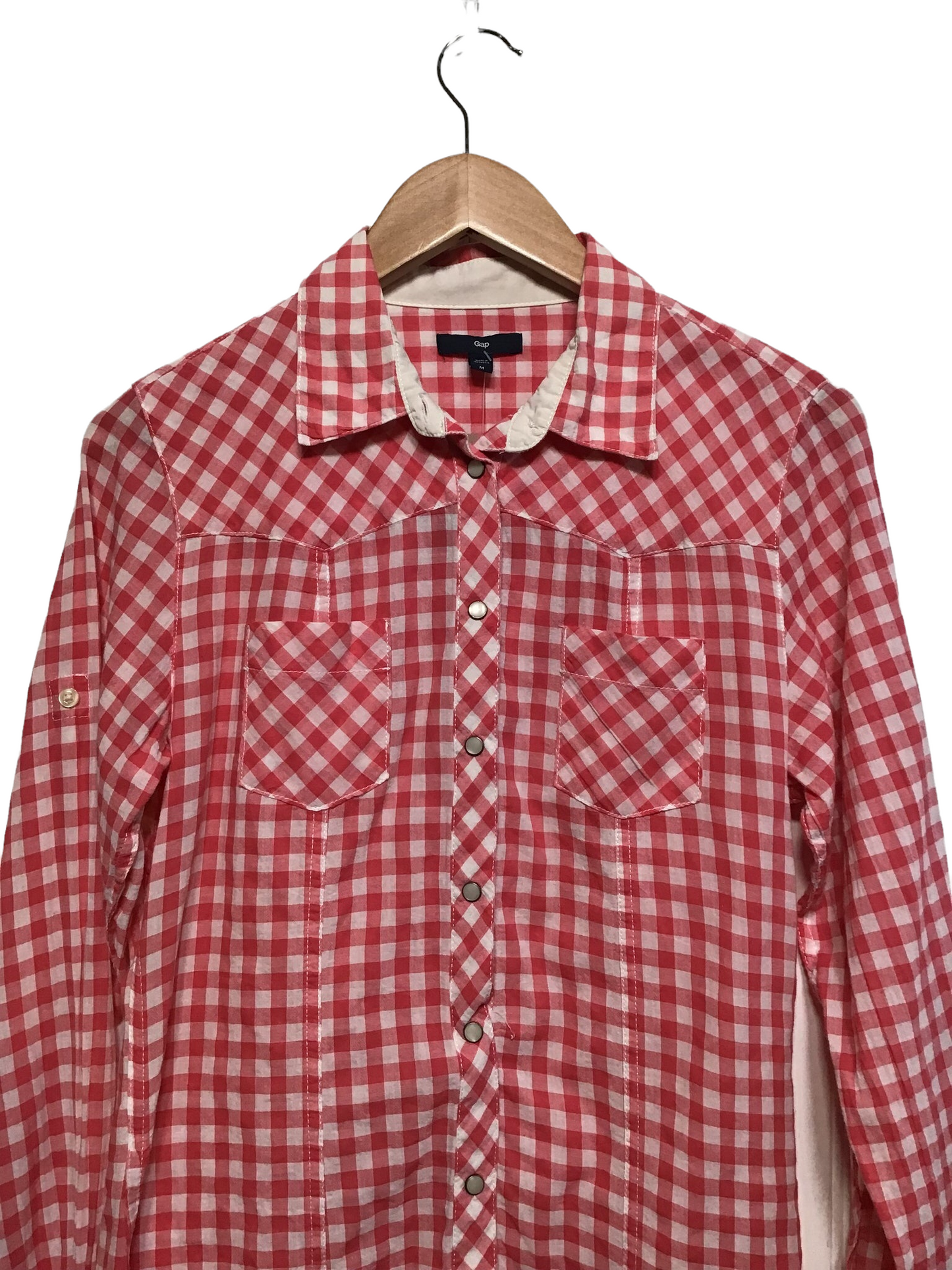 Gap Red Checkered Shirt (Size M)