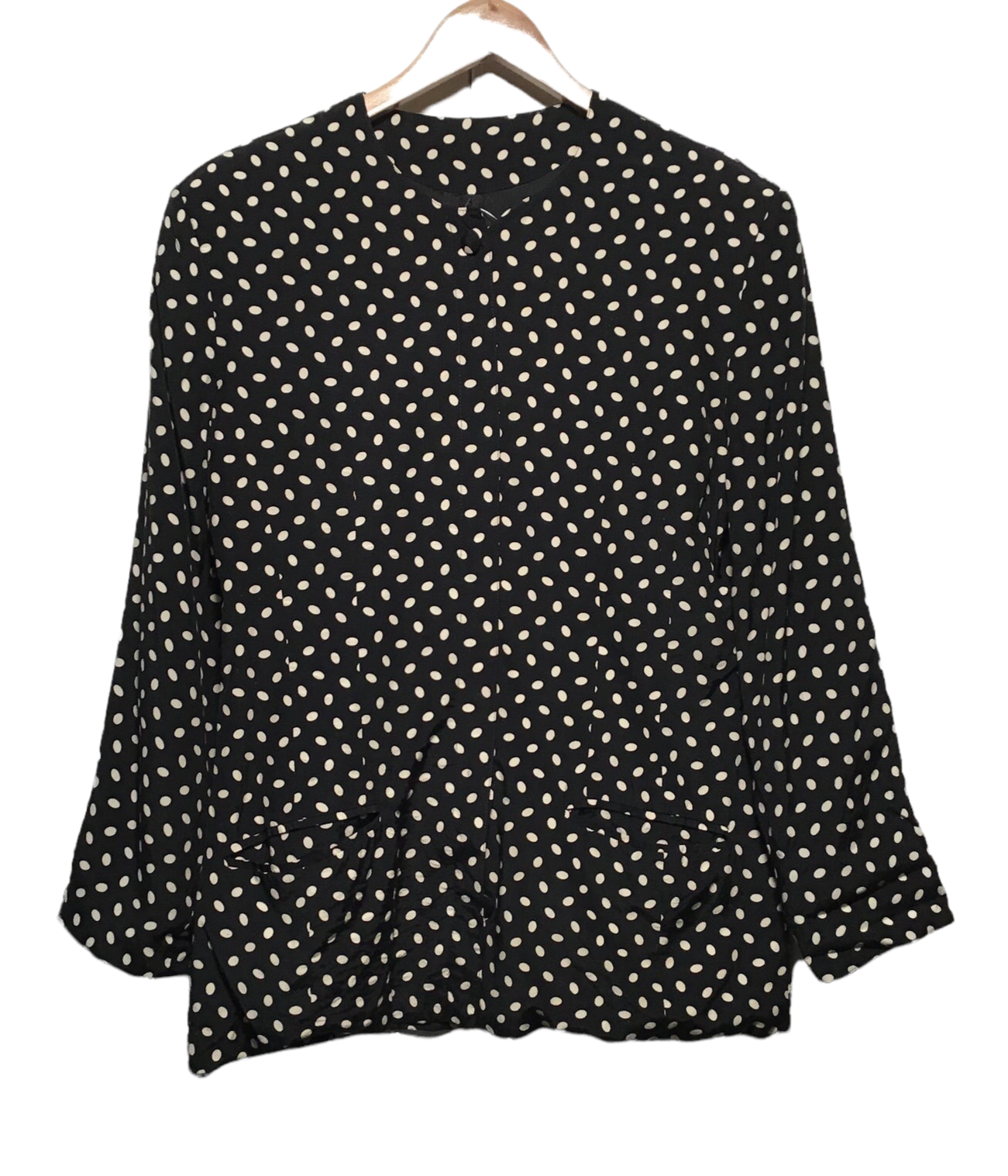 Loft polka dot sales blouse