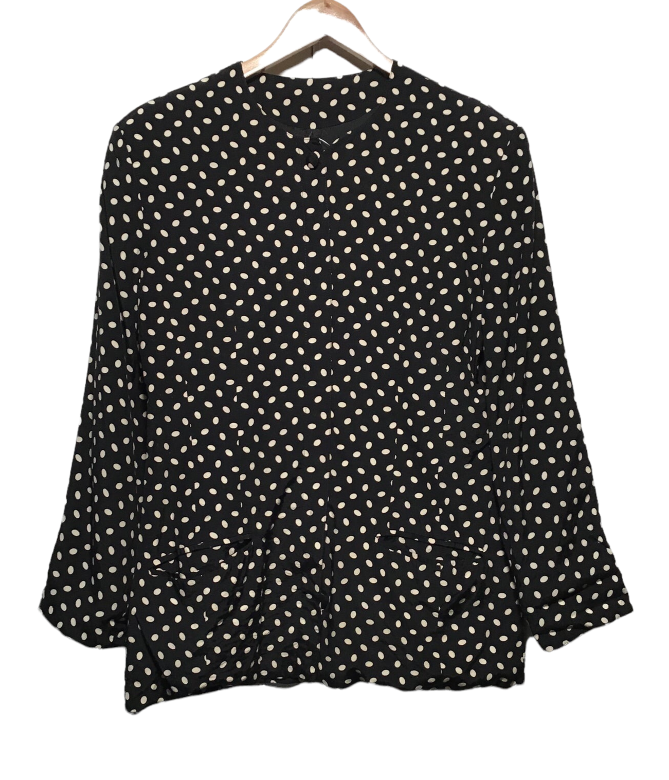 Loft polka dot 2024 blouse