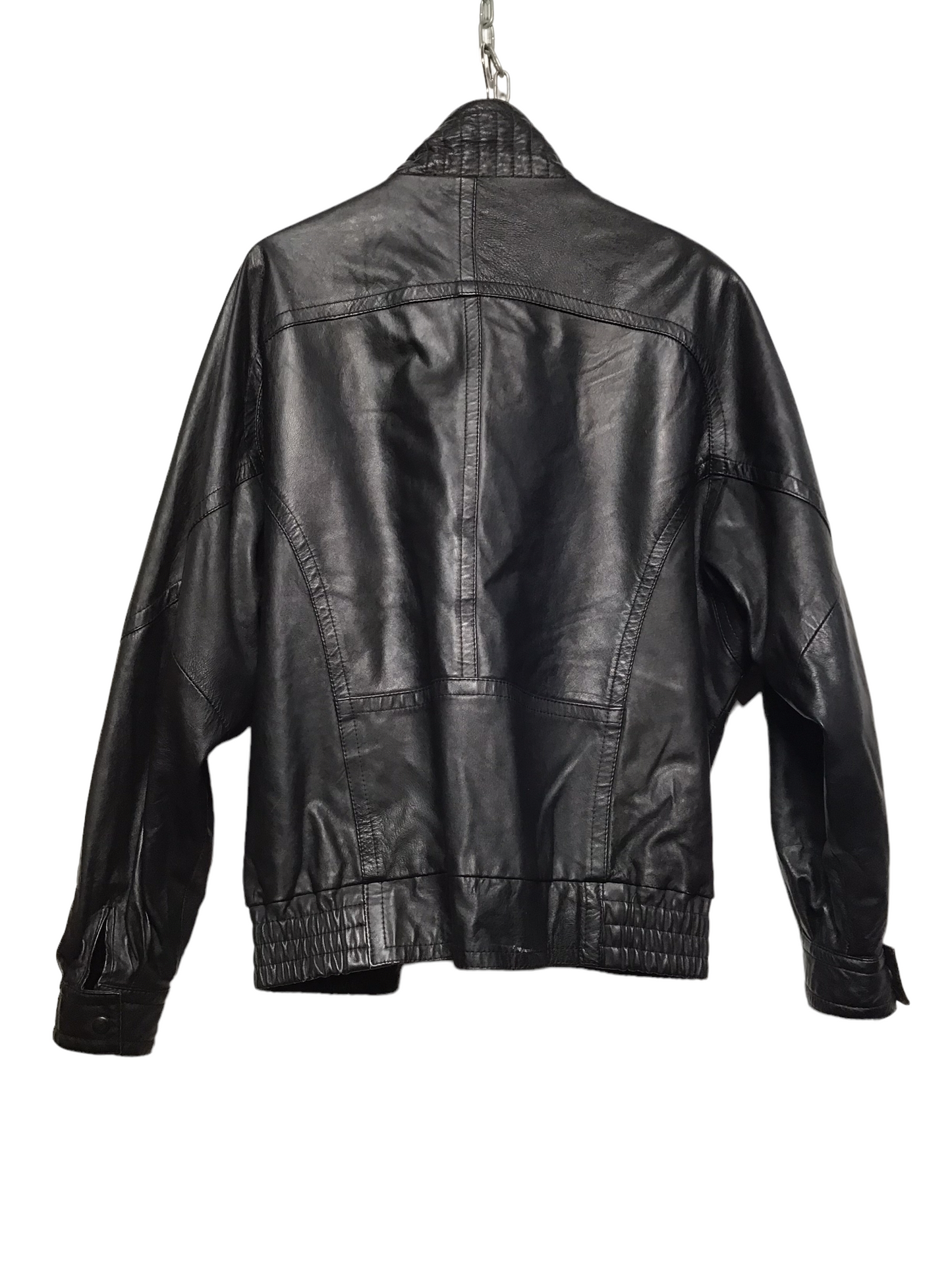 Black Leather Jacket (Size XL)