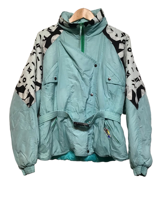 Look Turquoise Ski Jacket (Size L)