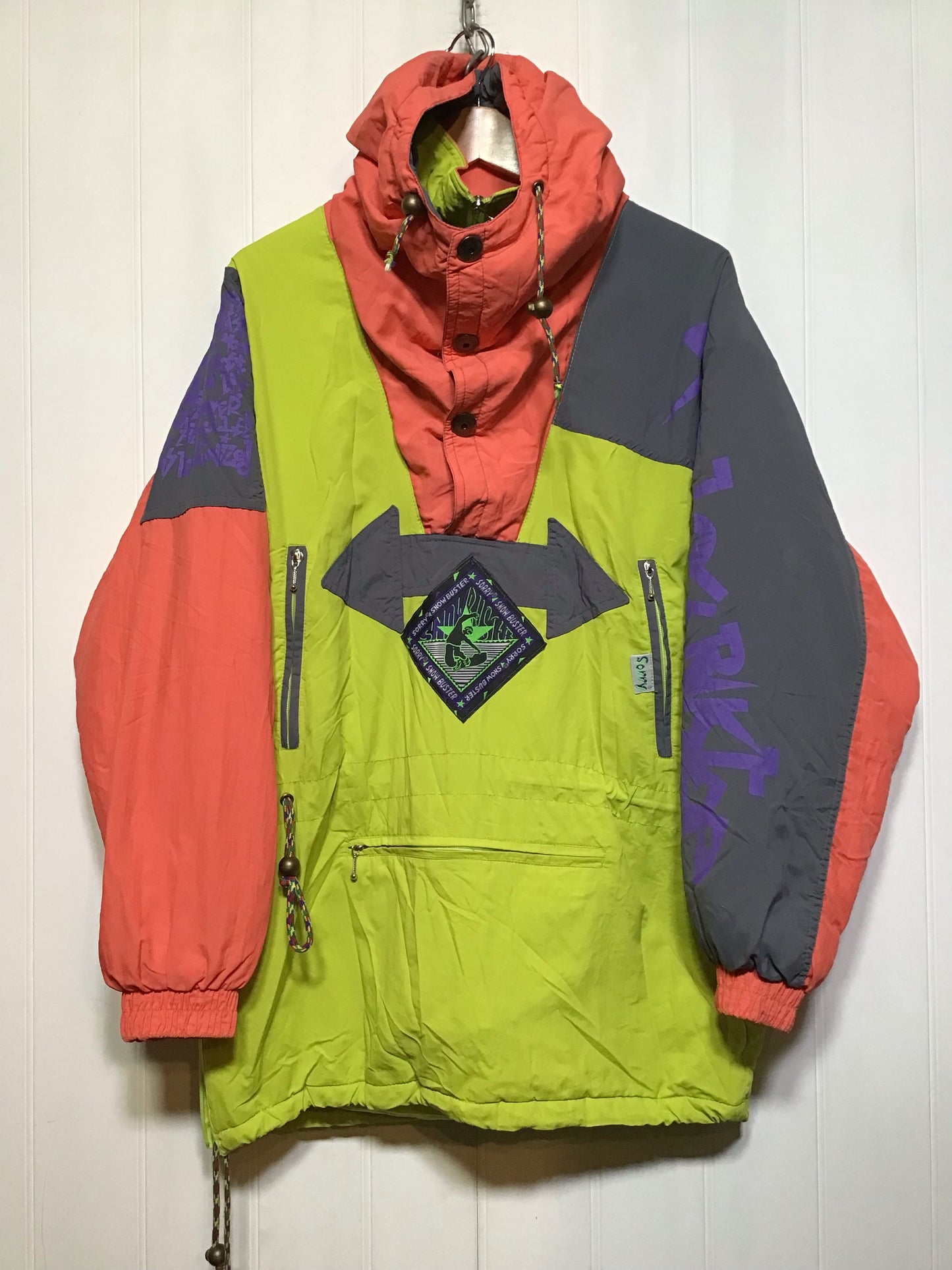 Sorry Snow Buster Half Zip Jacket (Size XL)