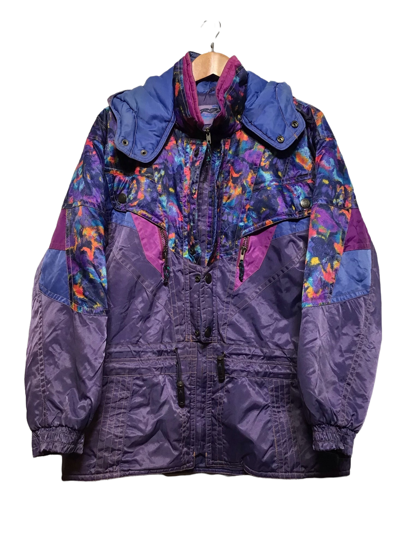 Descent Purple Mens Ski Jacket (Size L)