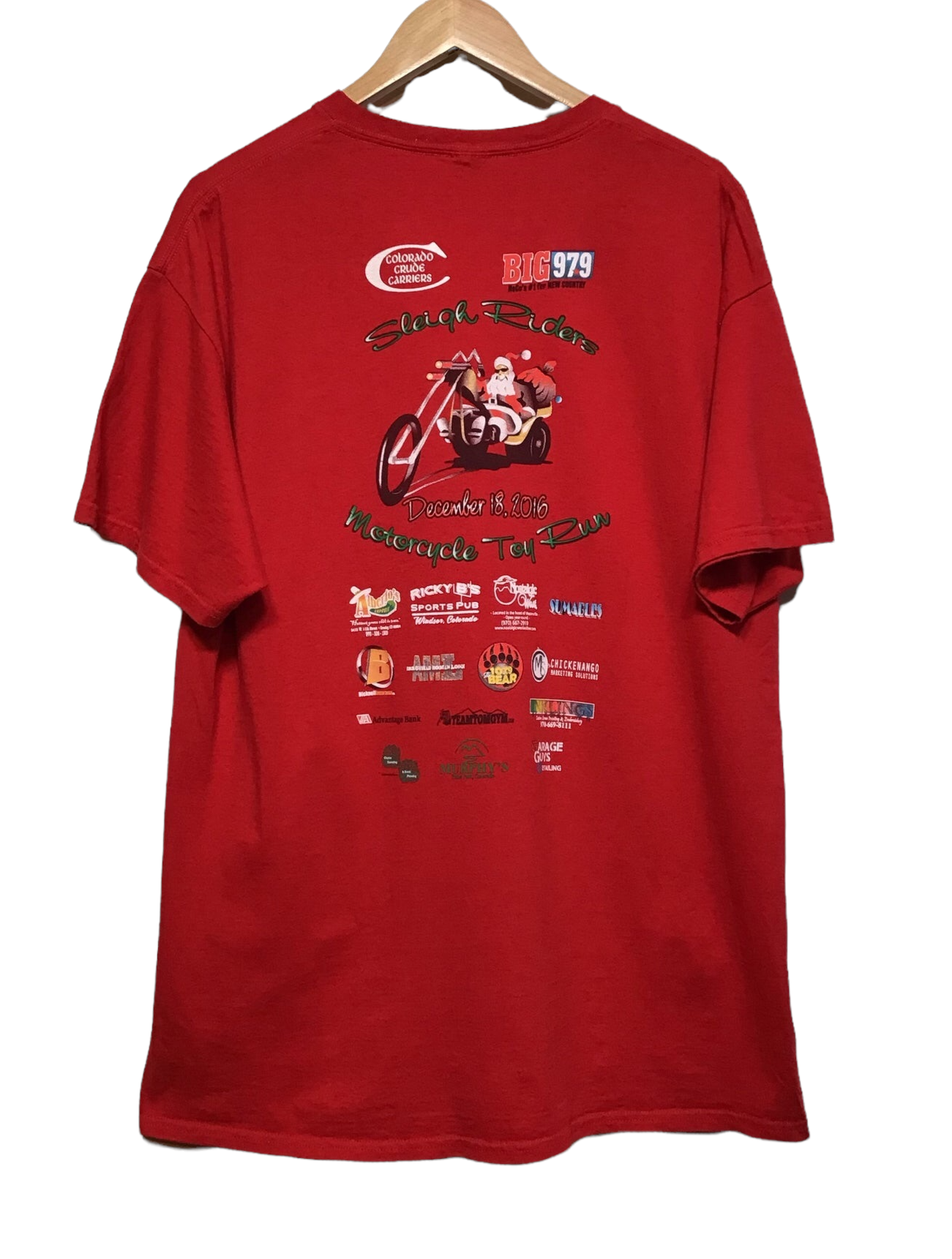 Harley Davidson Sleigh Riders Tee (Size XL)