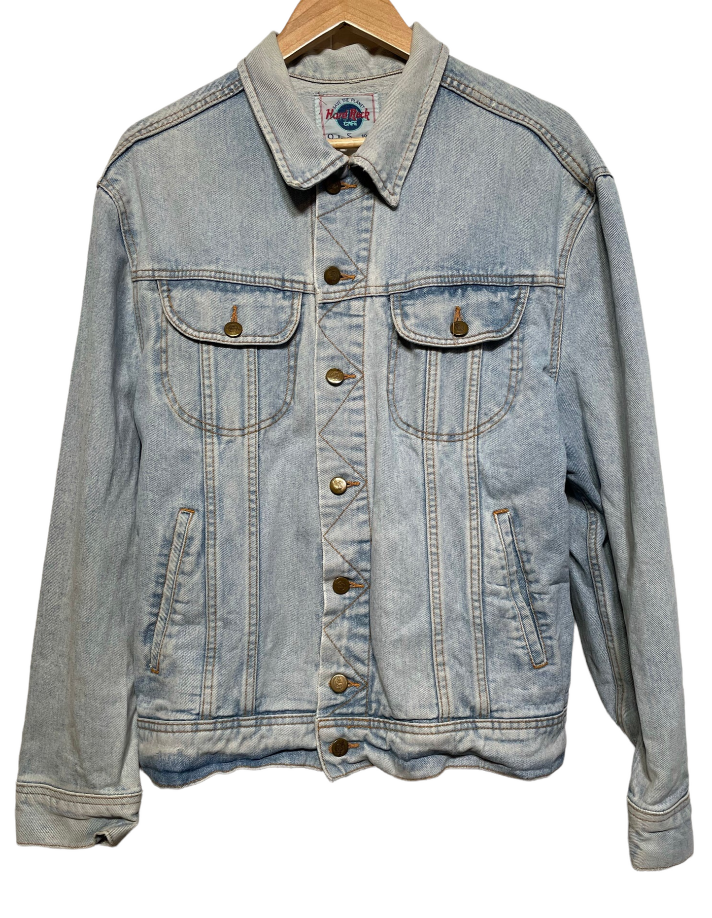 ‘Save The Planet’ Hard Rock Cafe Sydney Men’s Denim Jacket (Size M)