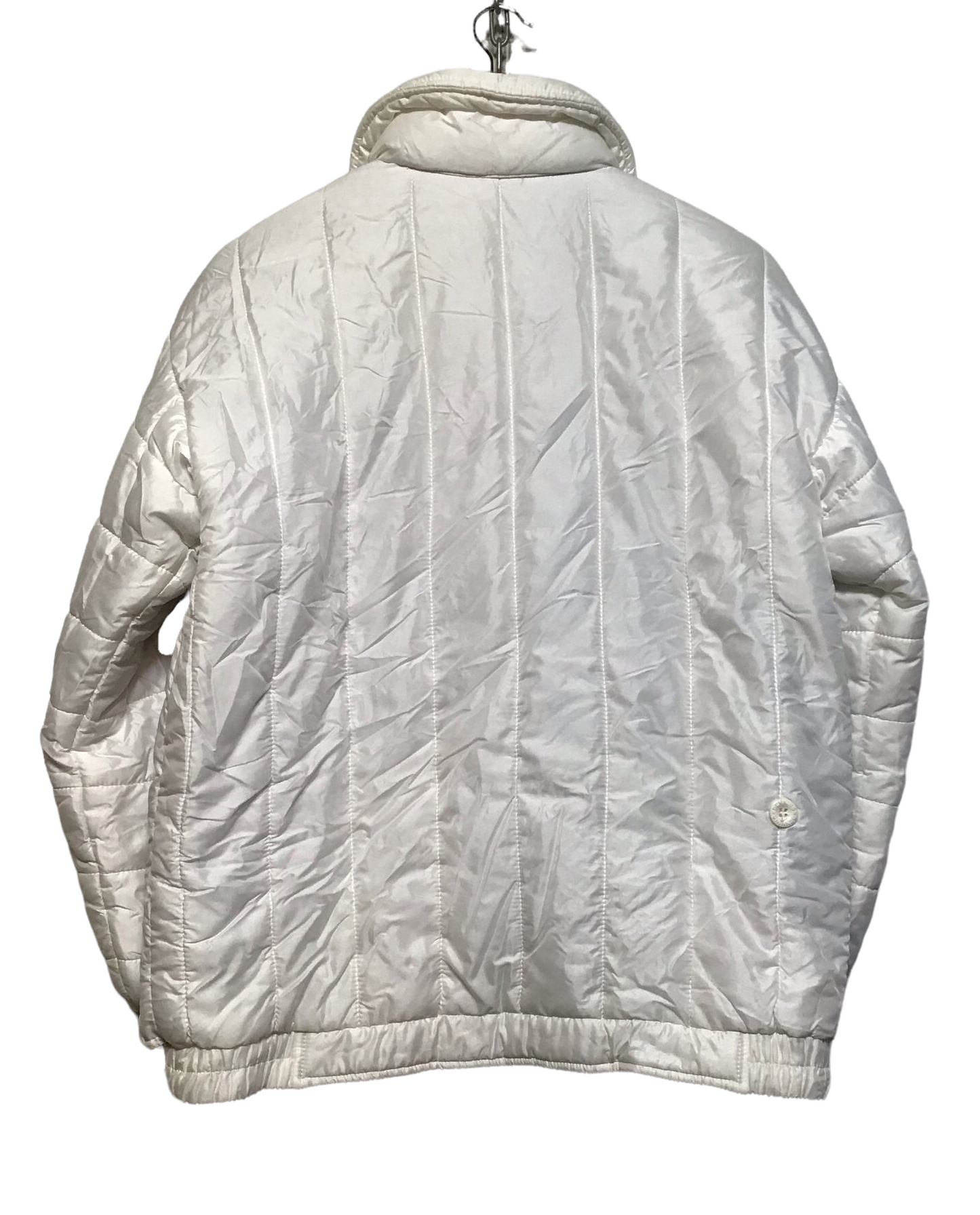 Benning White Collared Sports Jacket (Size L)