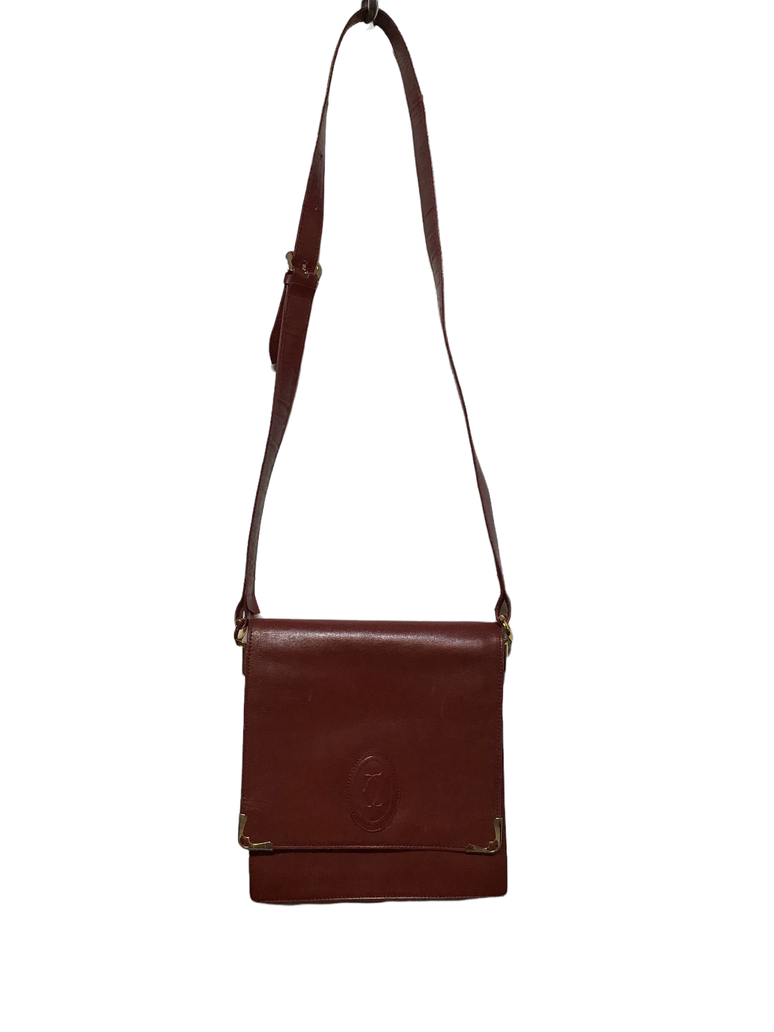 Burgundy satchel clearance bag