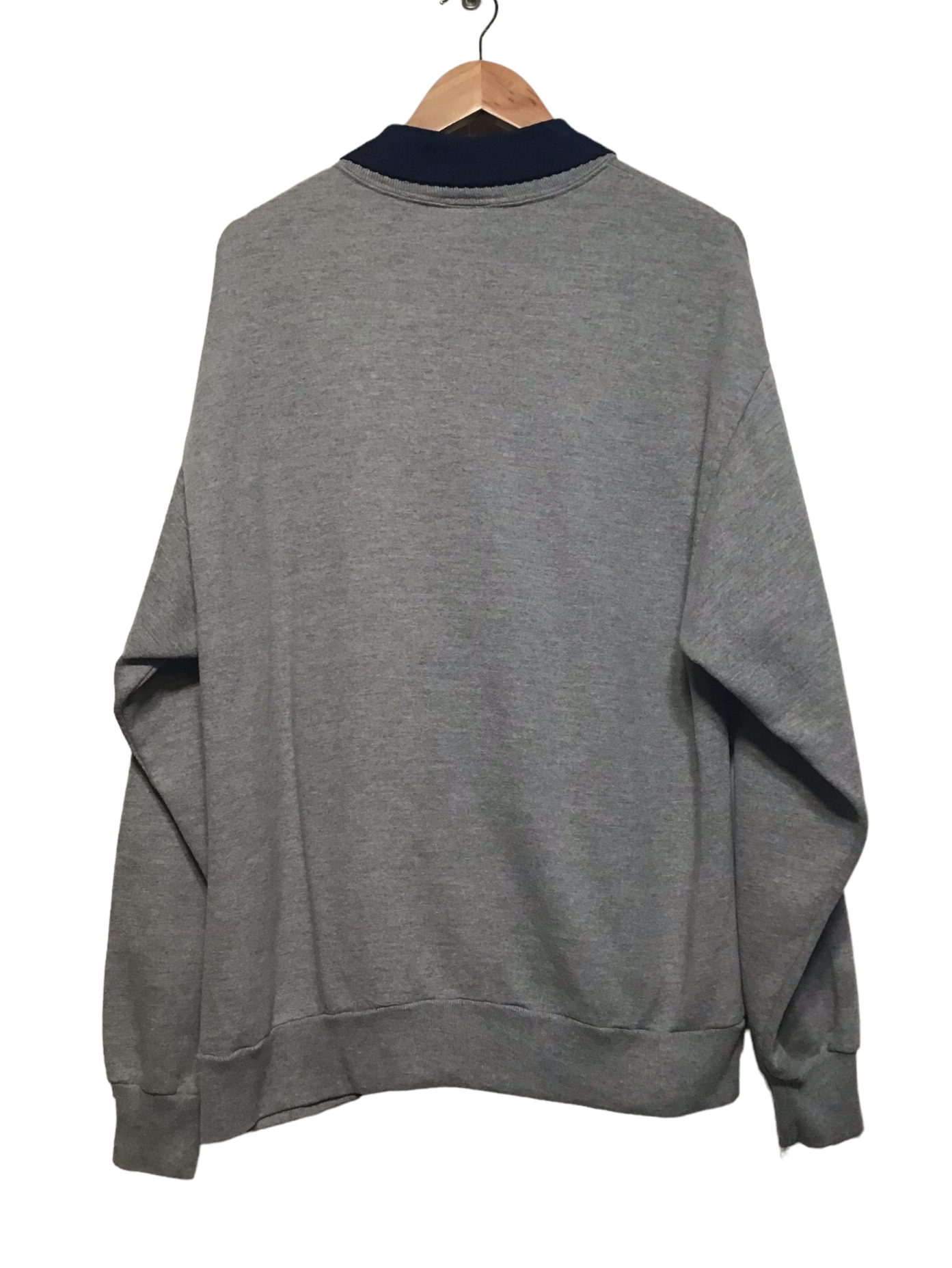 Christmas Mens Collared Sweatshirt (Size L)