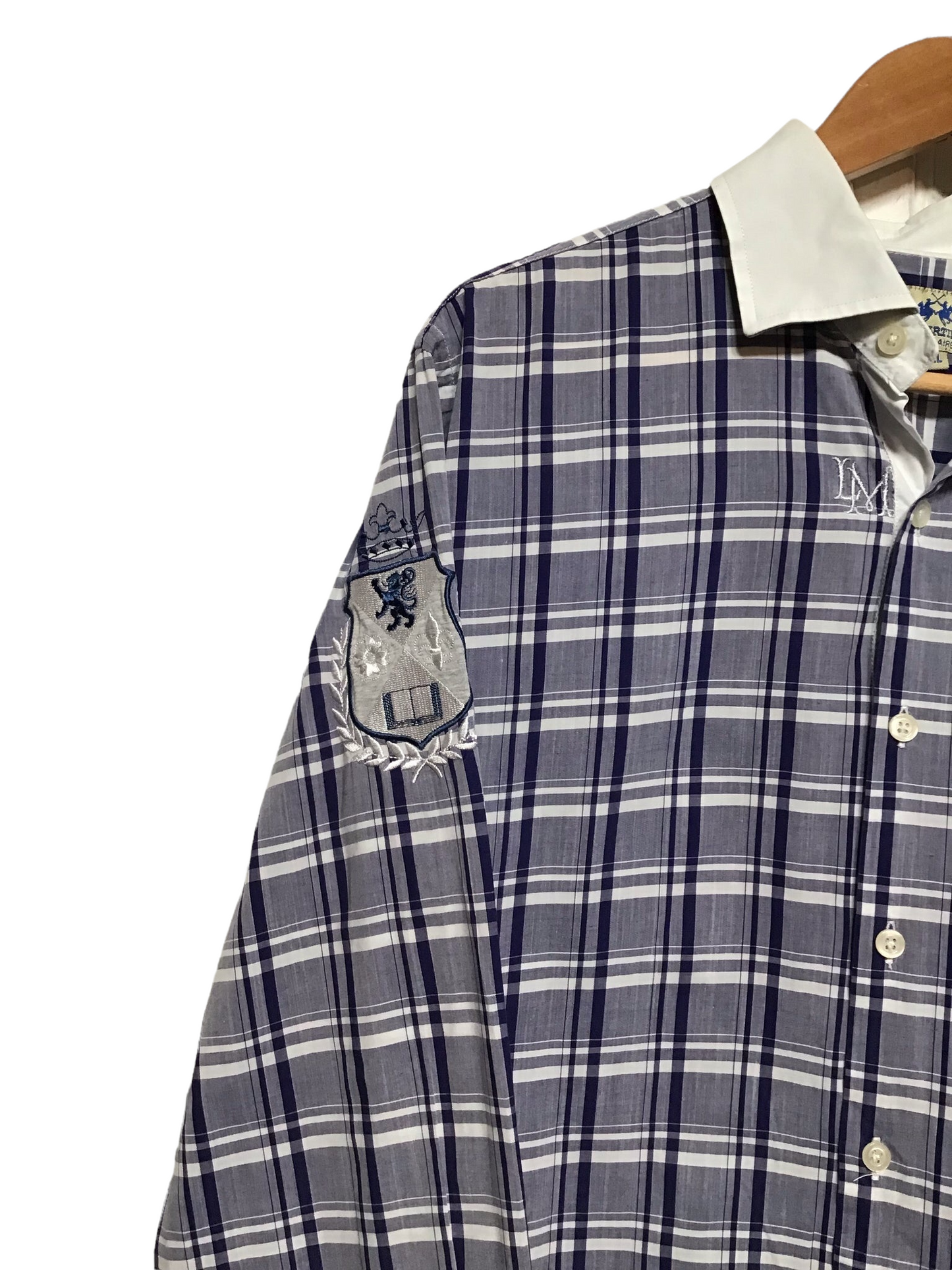 La Martina Chequered Shirt (Size XL)