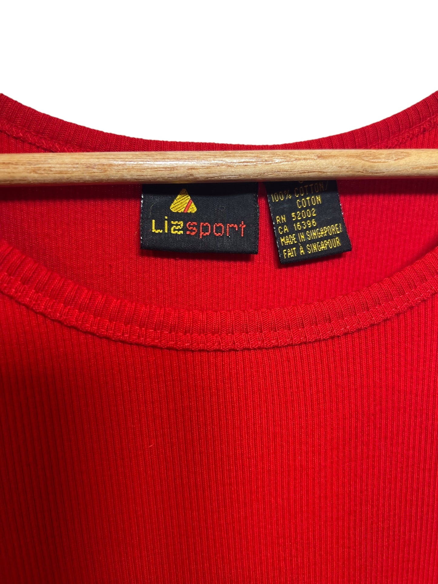 Lizsport Women's Red Vest Top (Size M)