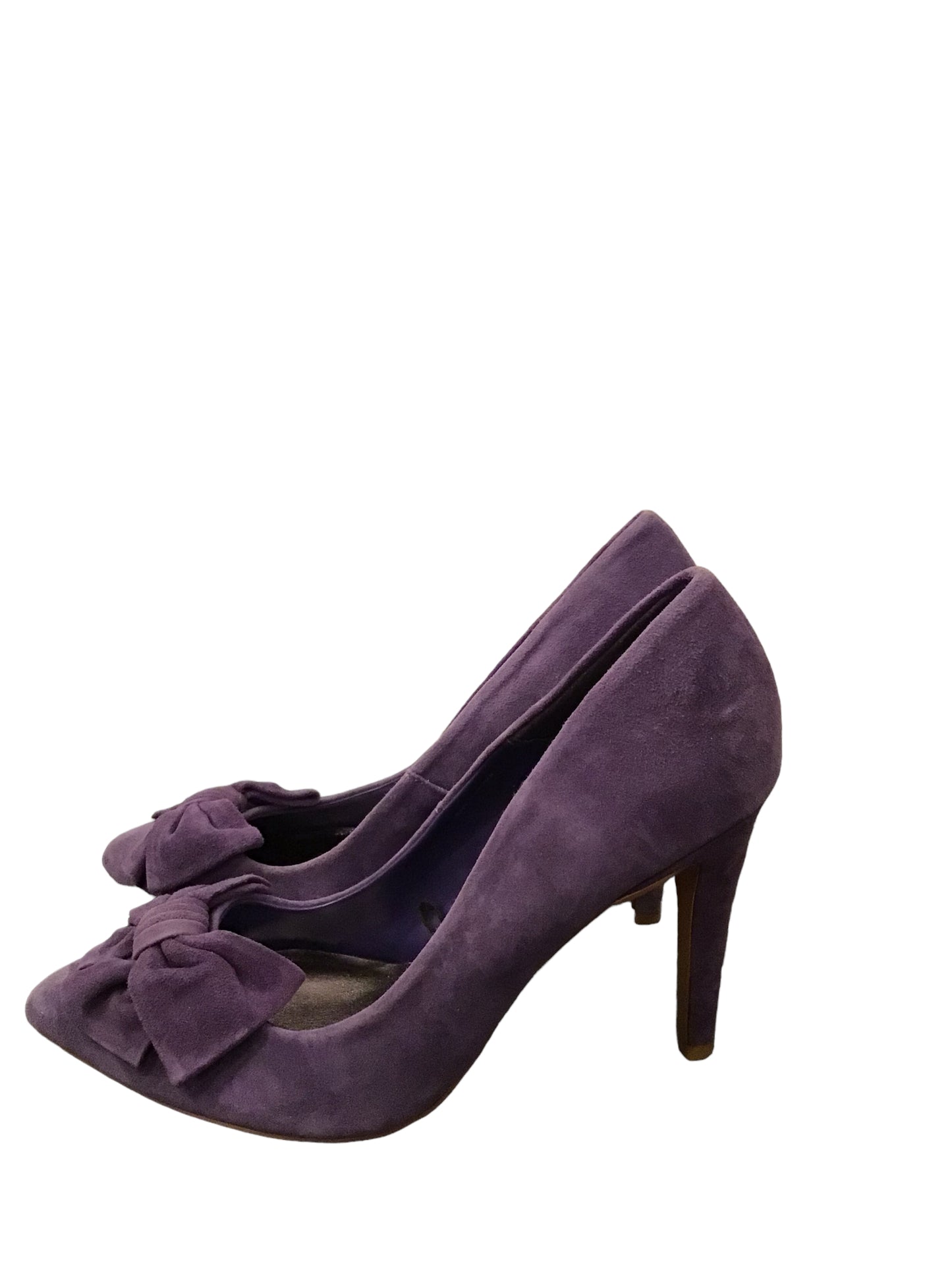 Women’s purple suede shoes by Ben De Lisi for Principles (size 8UK)