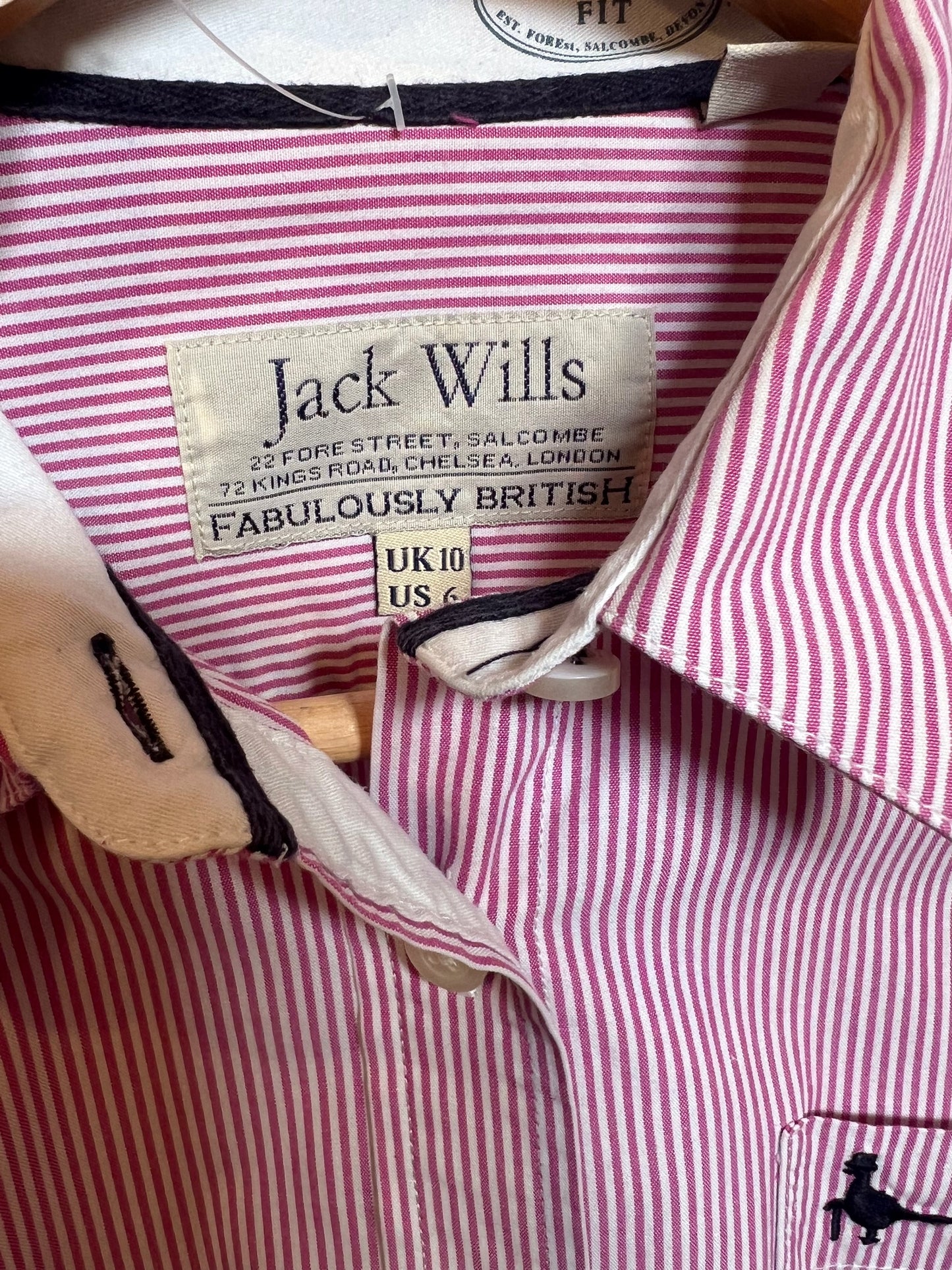 Vintage Jack Wills Women’s Shirt (Size M)
