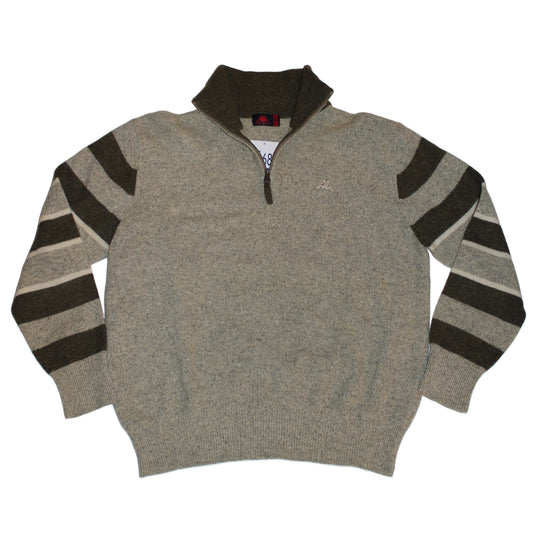 Robe Di Kappa Mens Quarter Zip (Size XL)