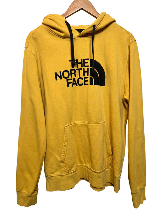 The North Face Yellow Hoodie (Size L)