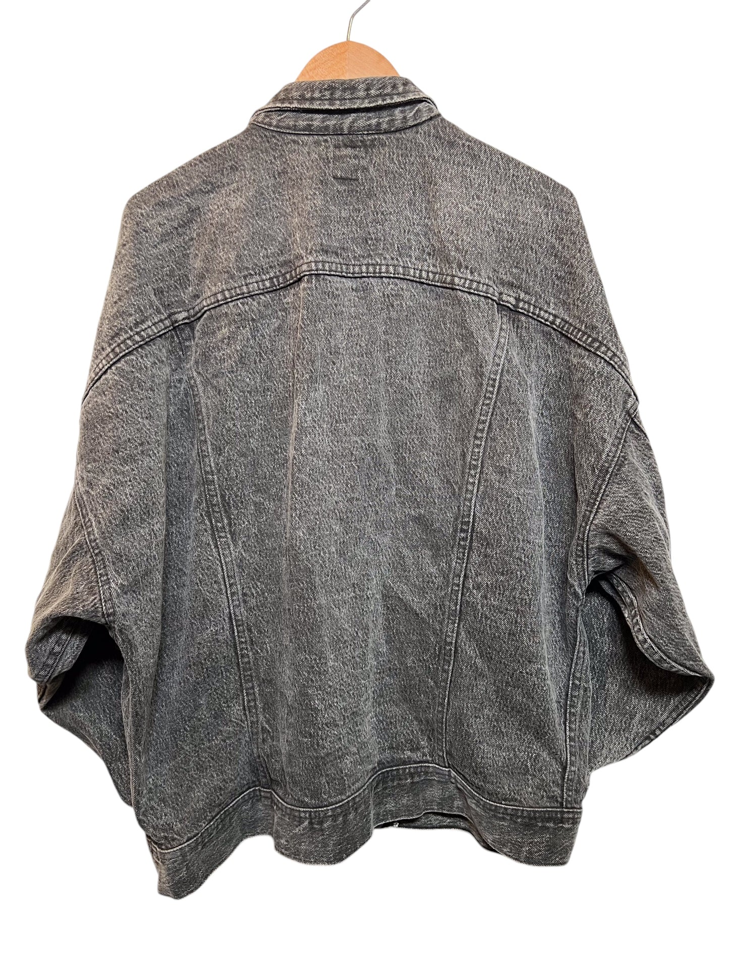 Lee Stone Grey Denim Jacket (Size L)