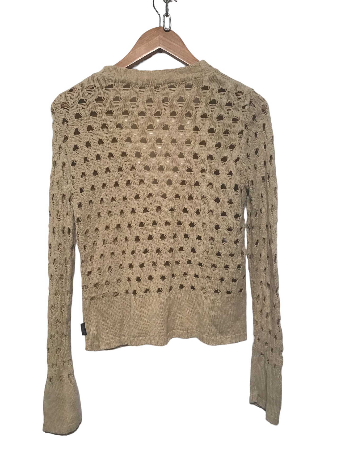 Magan Knitted Cut-Out Cardigan (Size M)