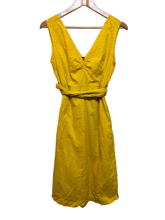 Bianco Leverin Women's Yellow Summer Dress (Size S)