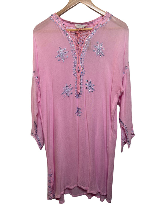 Medinia Pink Beach Gown (Size L)